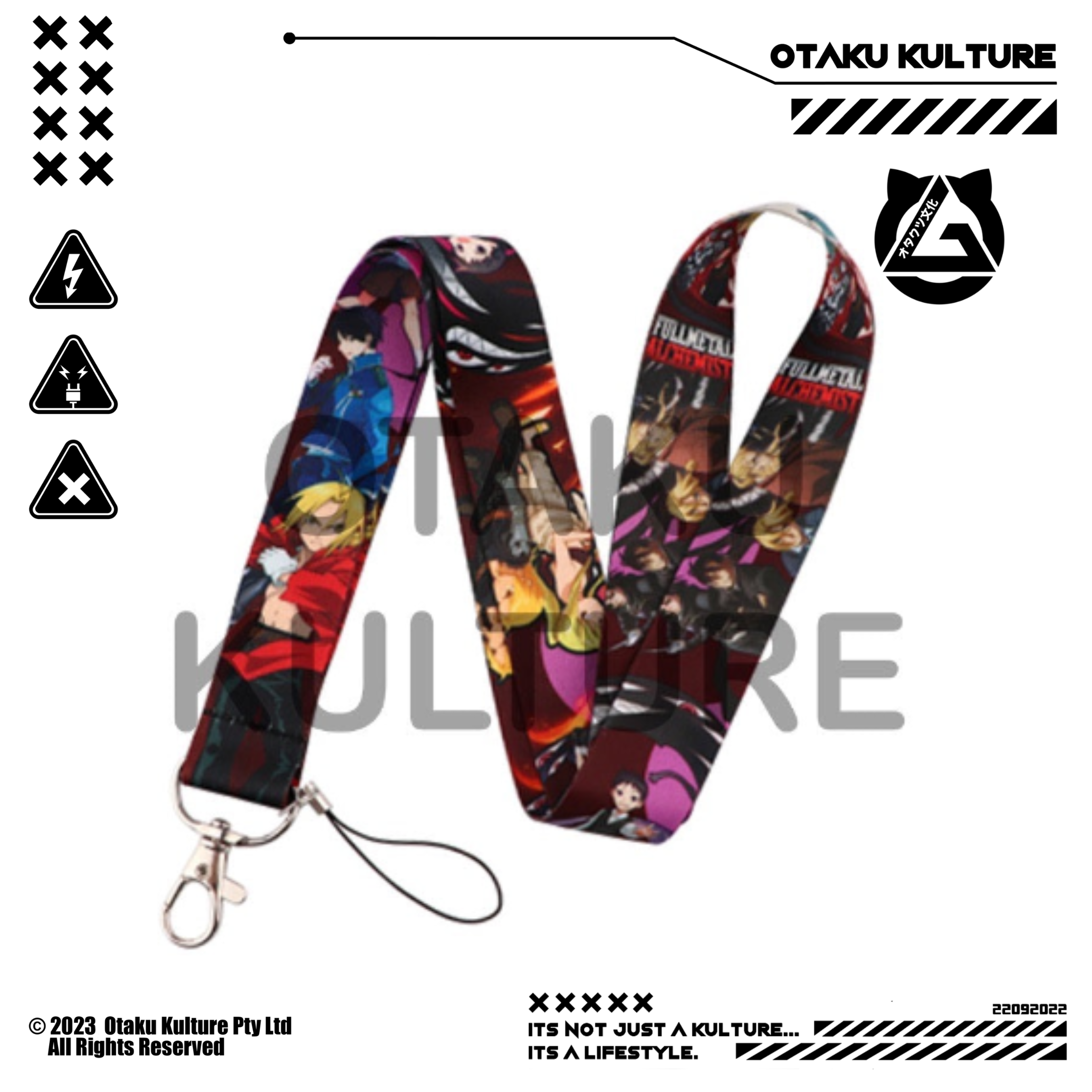 FULL METAL ALCHEMIST LANYARD