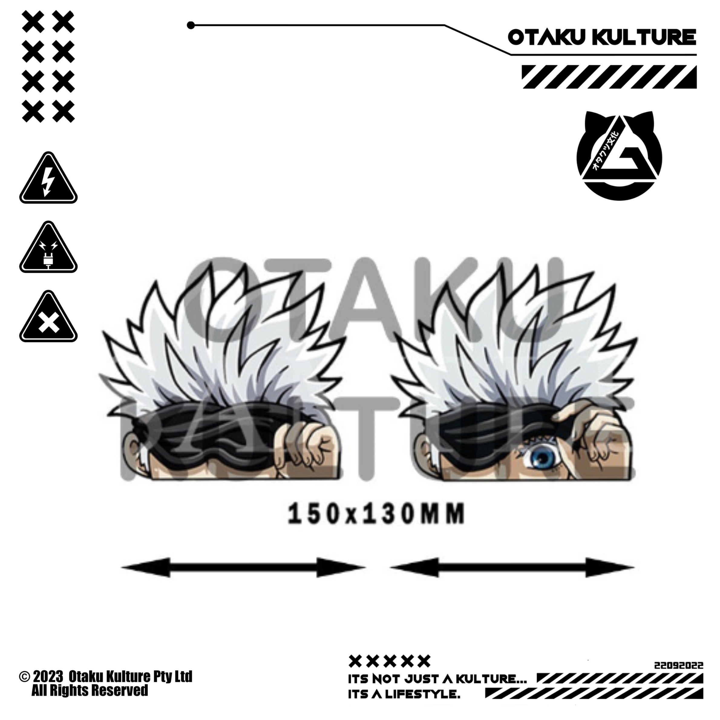 GOJO CLOSEUP 3D MOTION STICKER