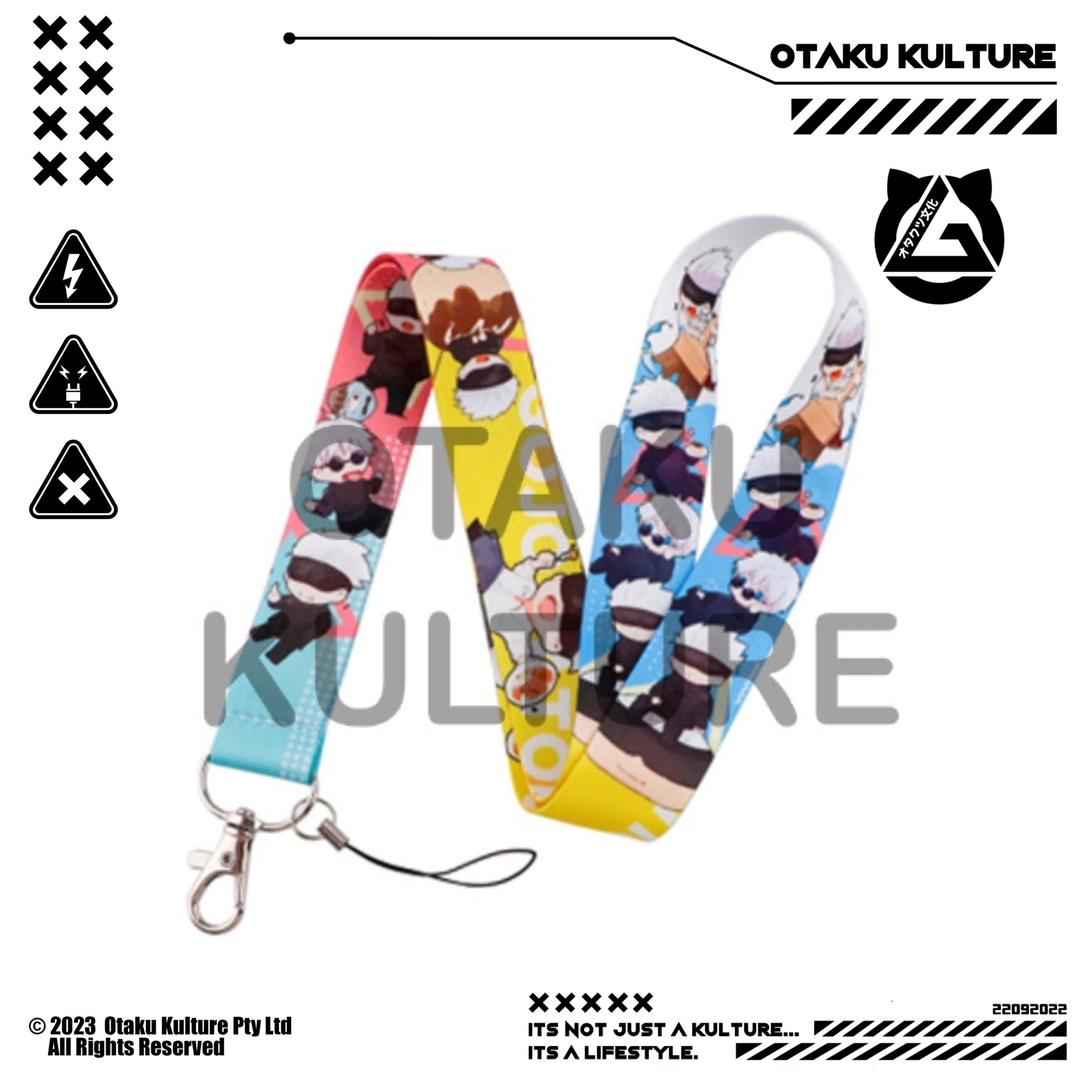 GOJO COLOURFUL CHIBI LANYARD