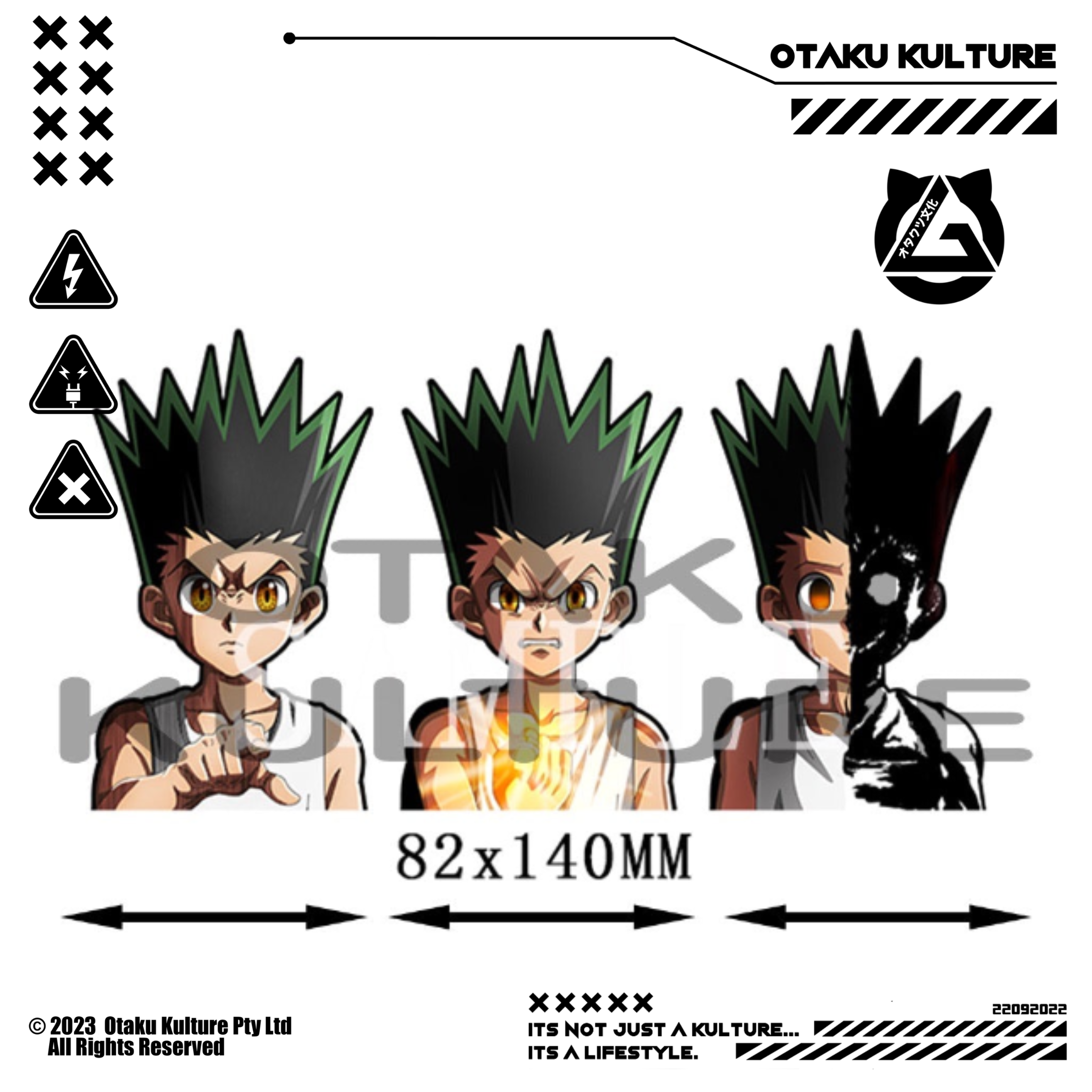 GON ANGRY 3D MOTION STICKER