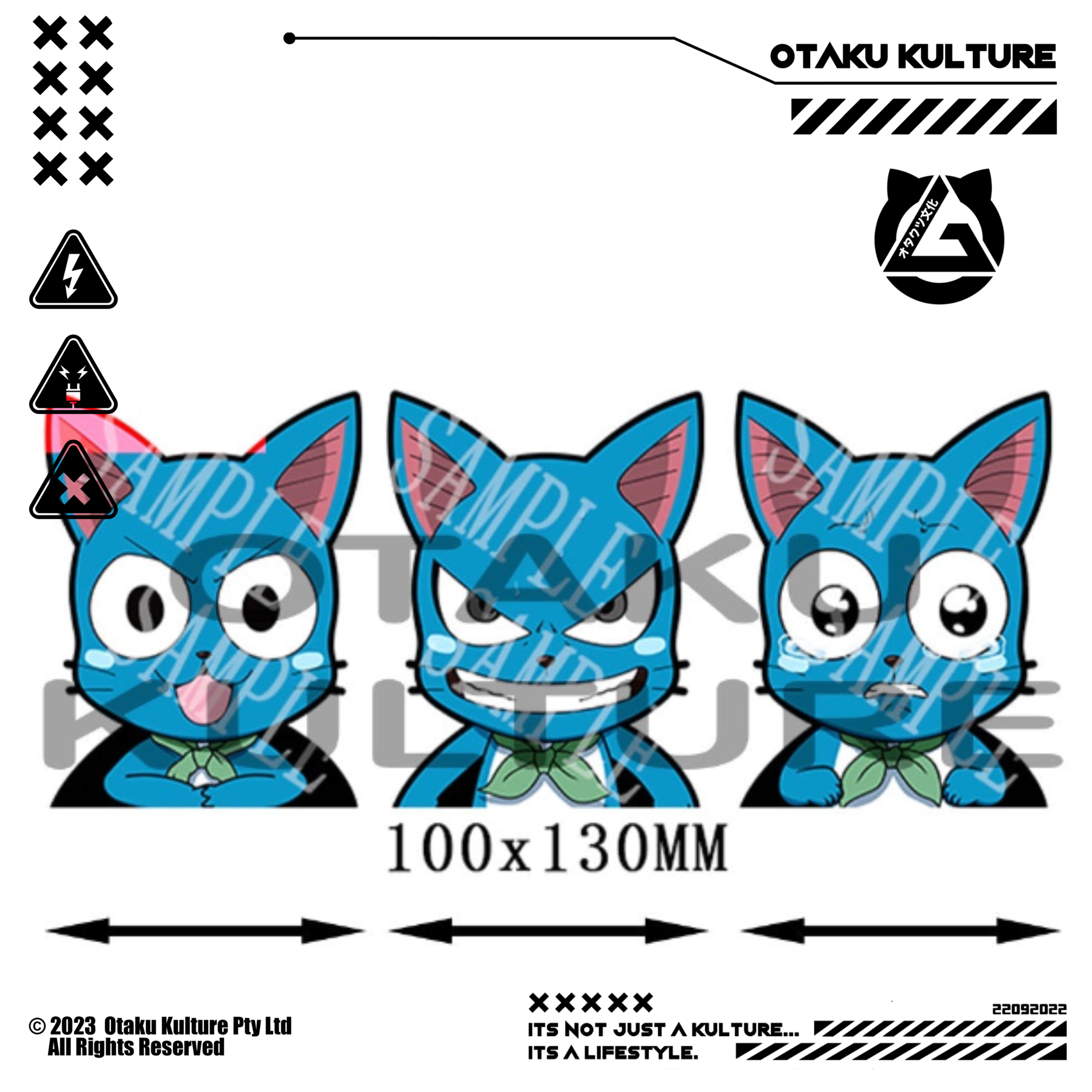 HAPPY 3D MOTION STICKER