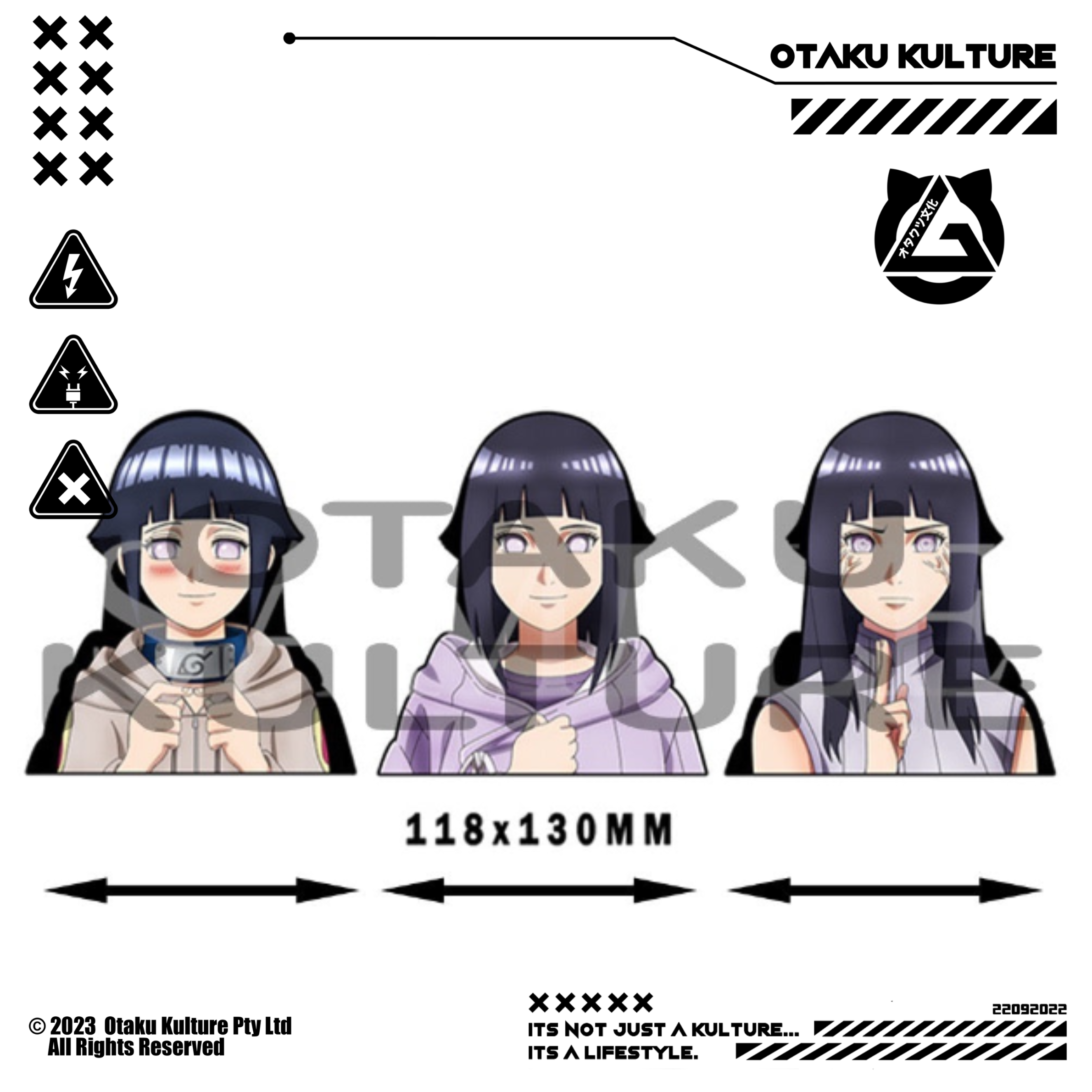HINATA 3D MOTION STICKER
