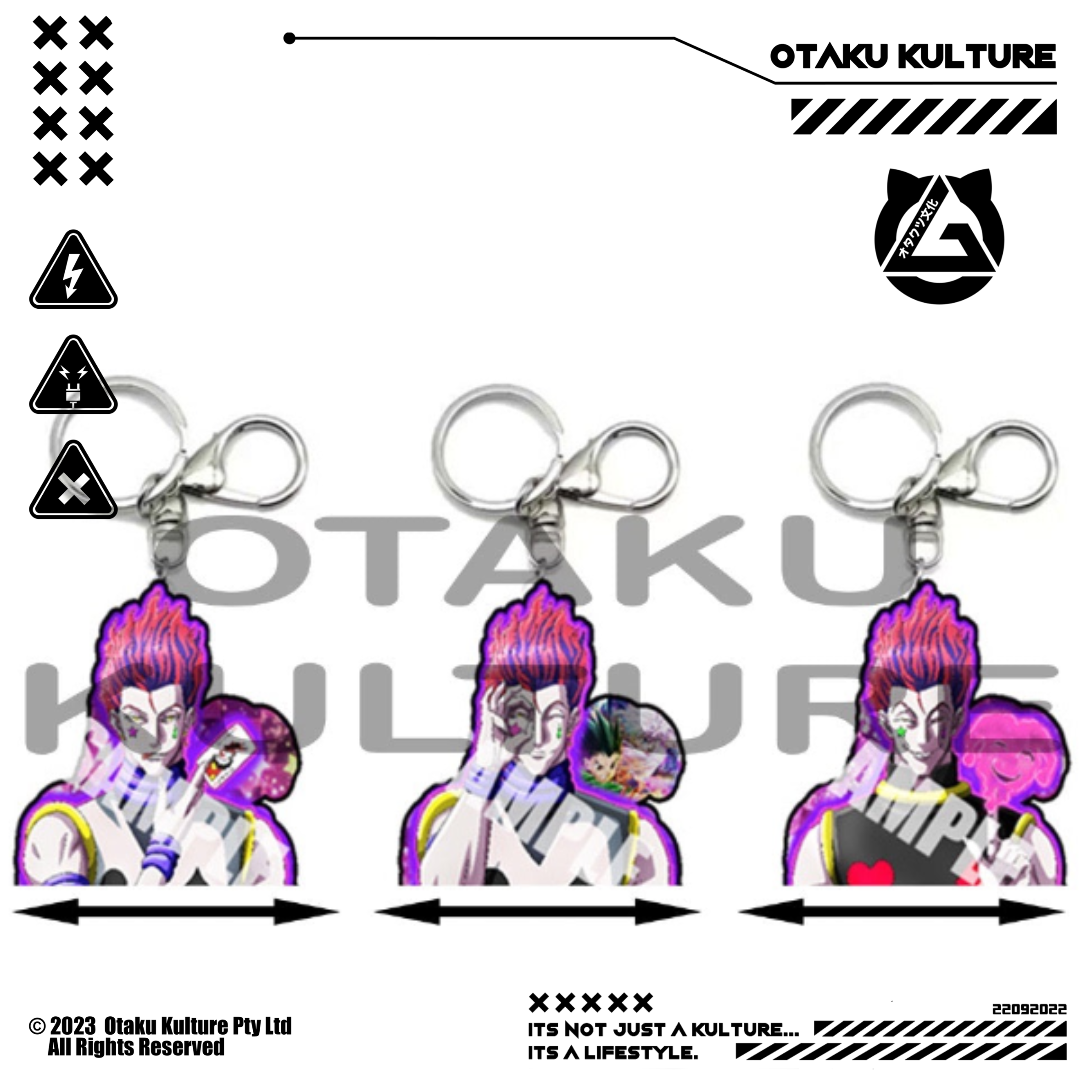 HISOKA BUNGEE GUM 3D MOTION KEYCHAIN