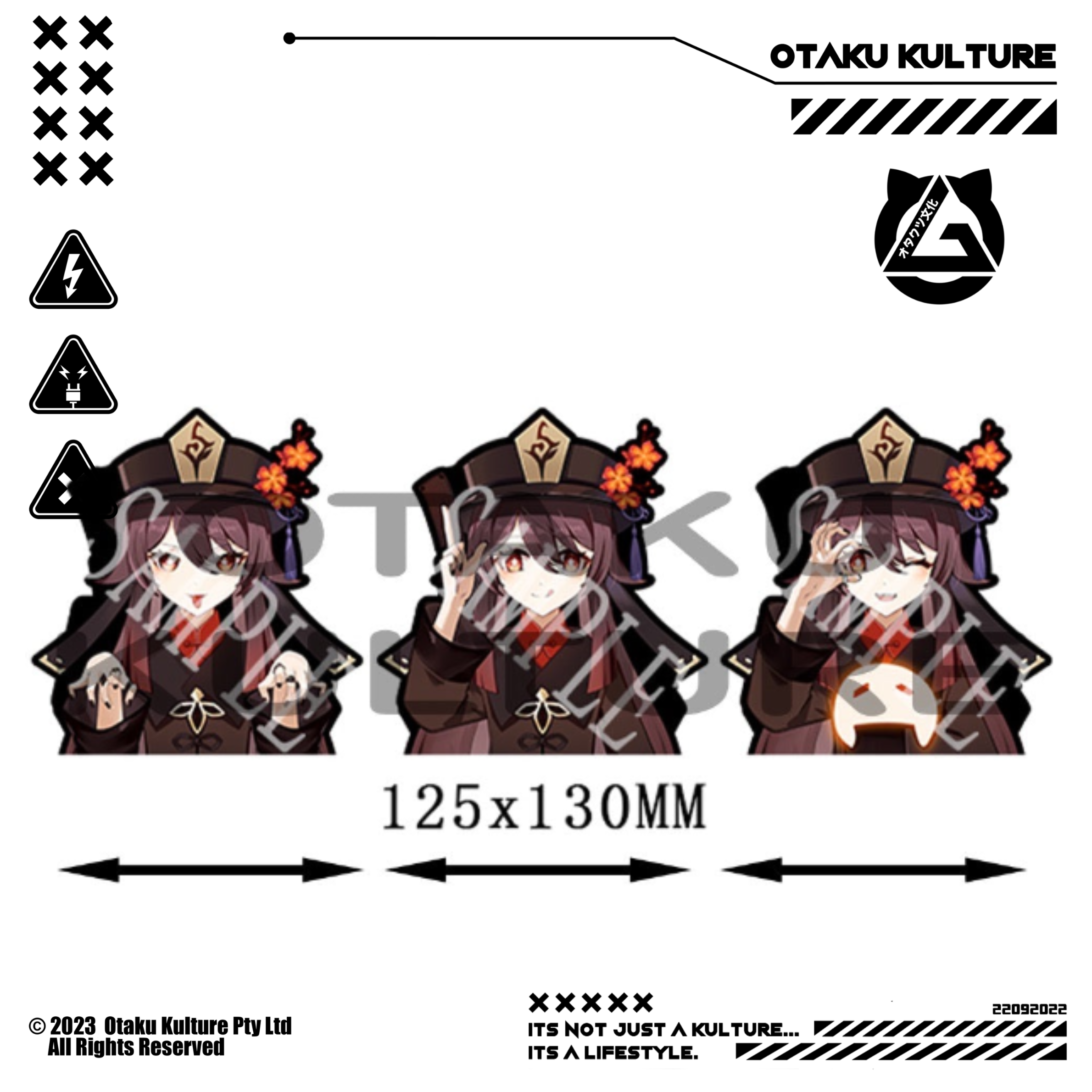 HUTAO 3D MOTION STICKER