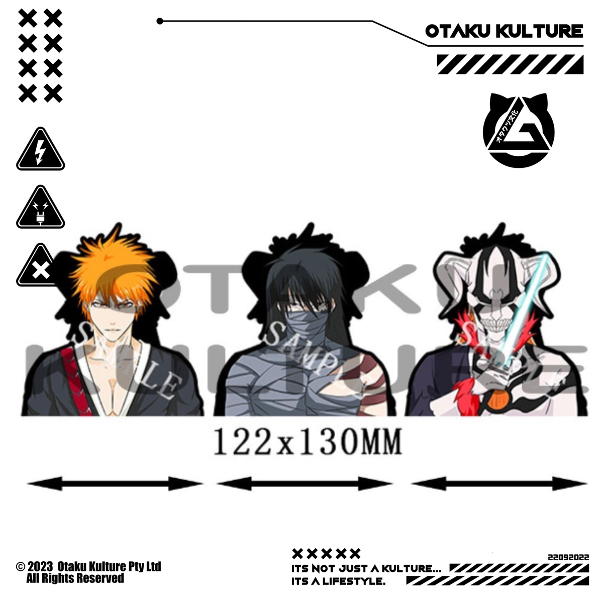 ICHIGO HOLLOW 3D MOTION STICKER