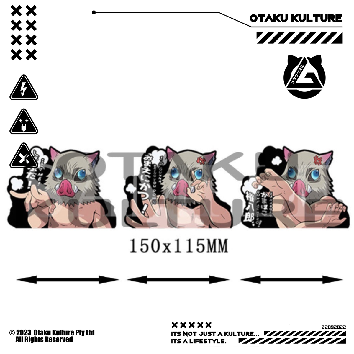 INOSUKE FIGHT ME 3D MOTION STICKER