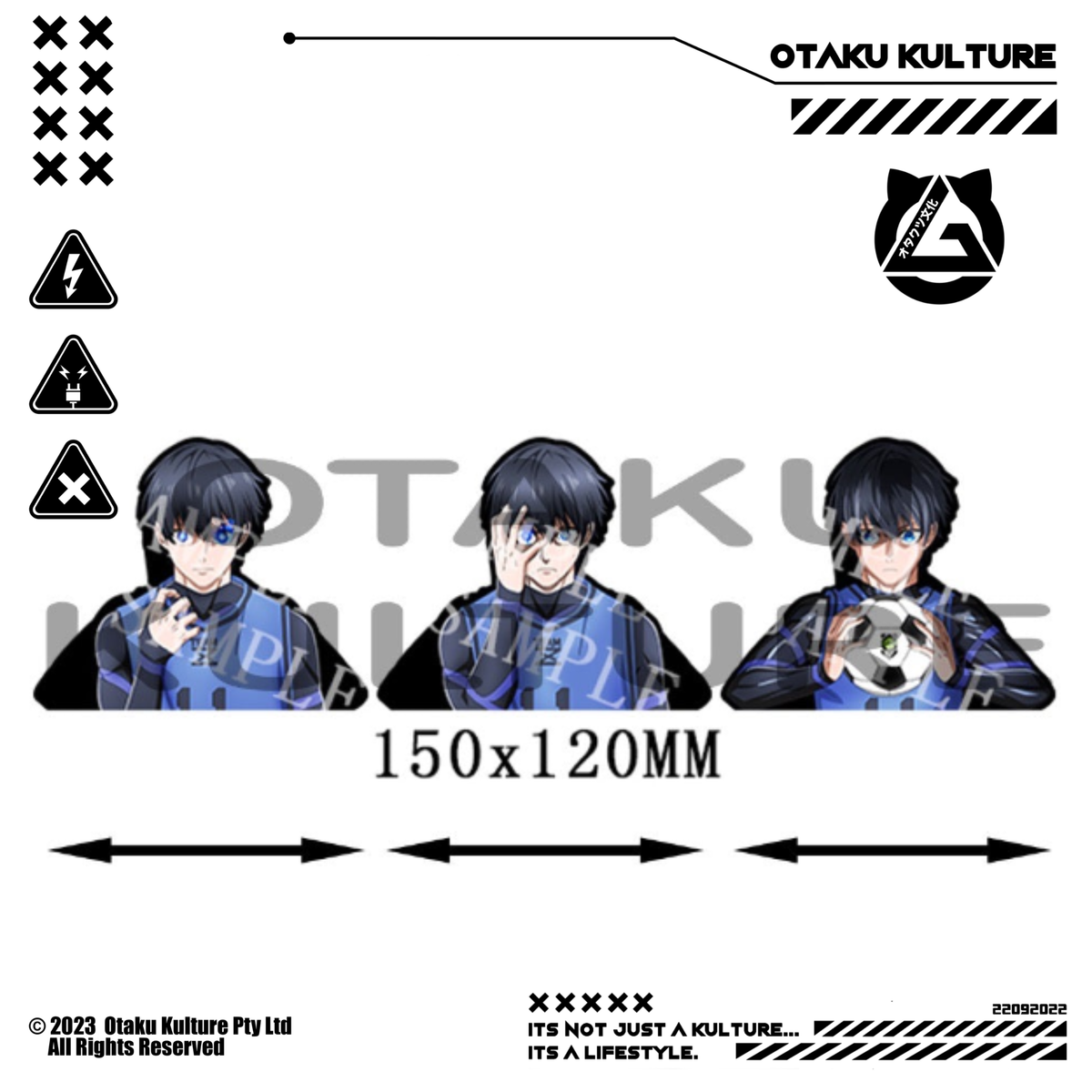 ISAGI 3D MOTION STICKER