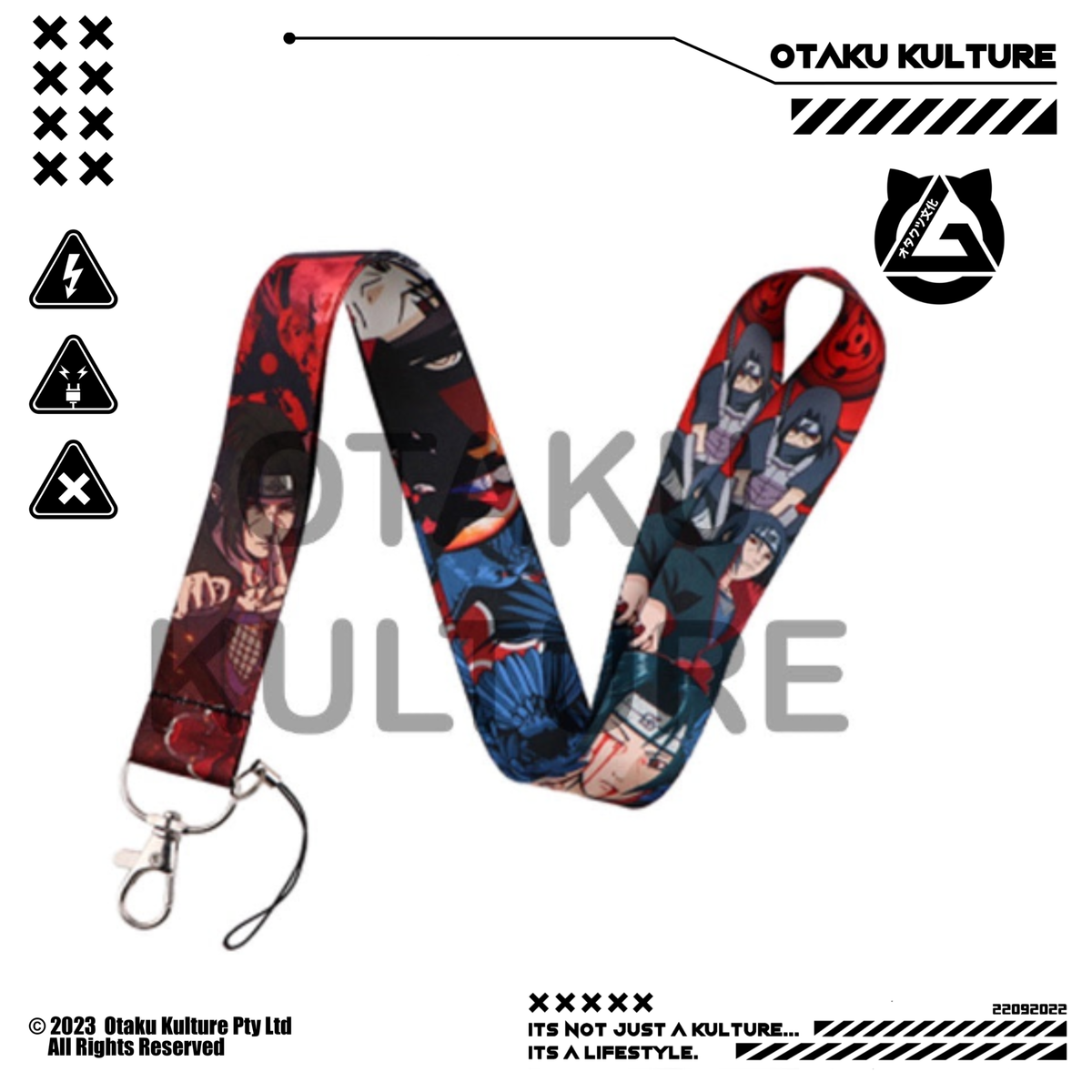 ITACHI RED LANYARD