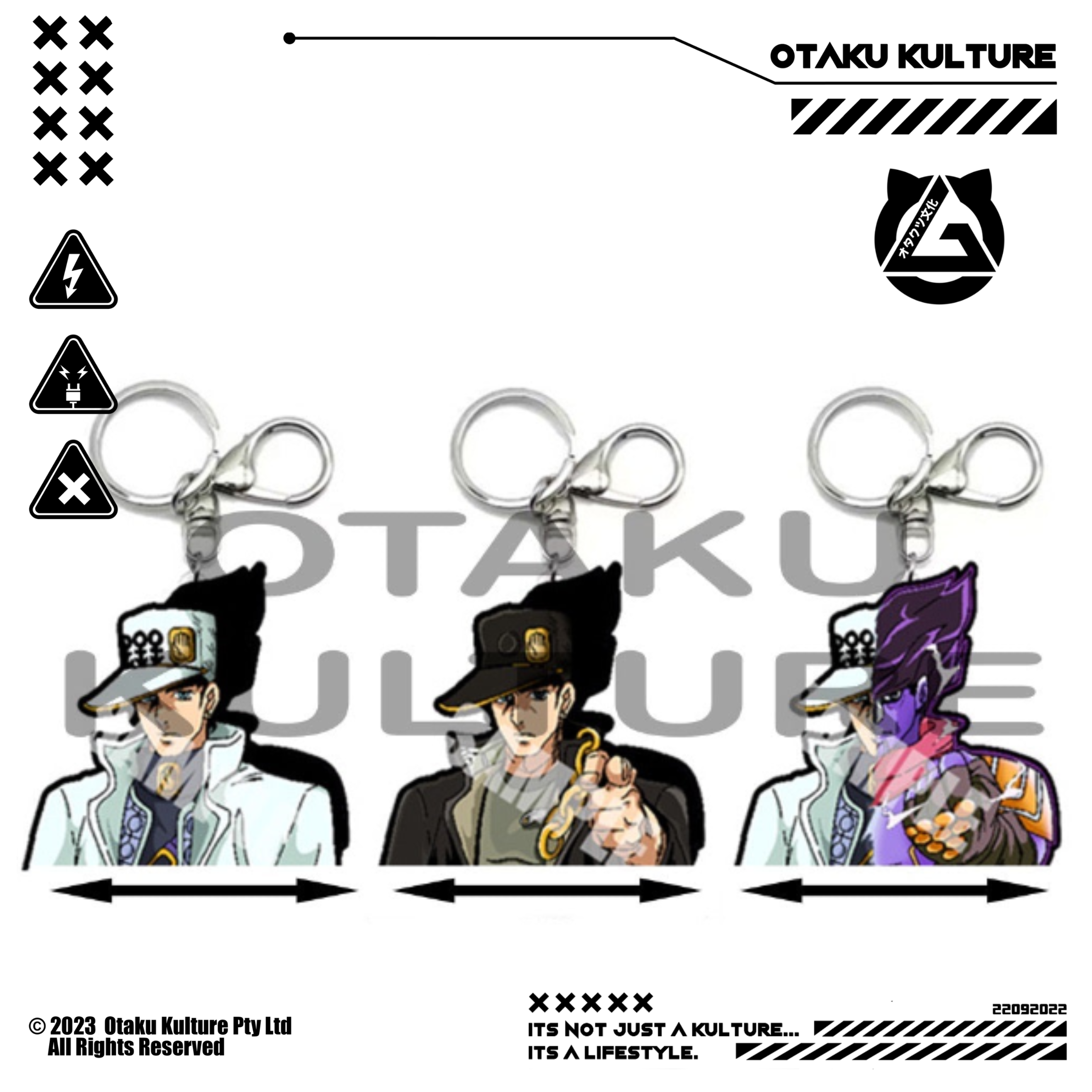 JOTARO 3D MOTION KEYCHAIN