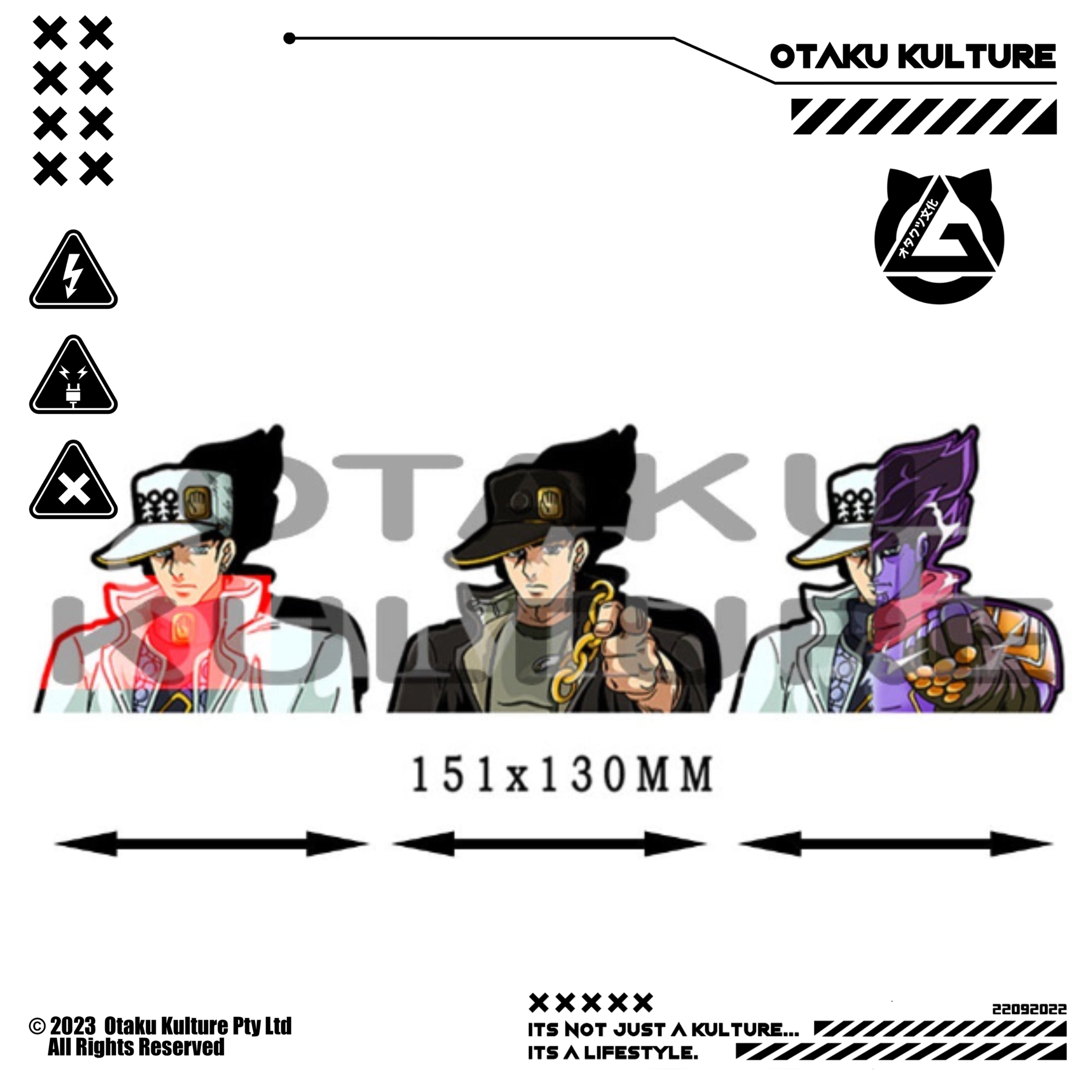 JOTARO 3D MOTION STICKER
