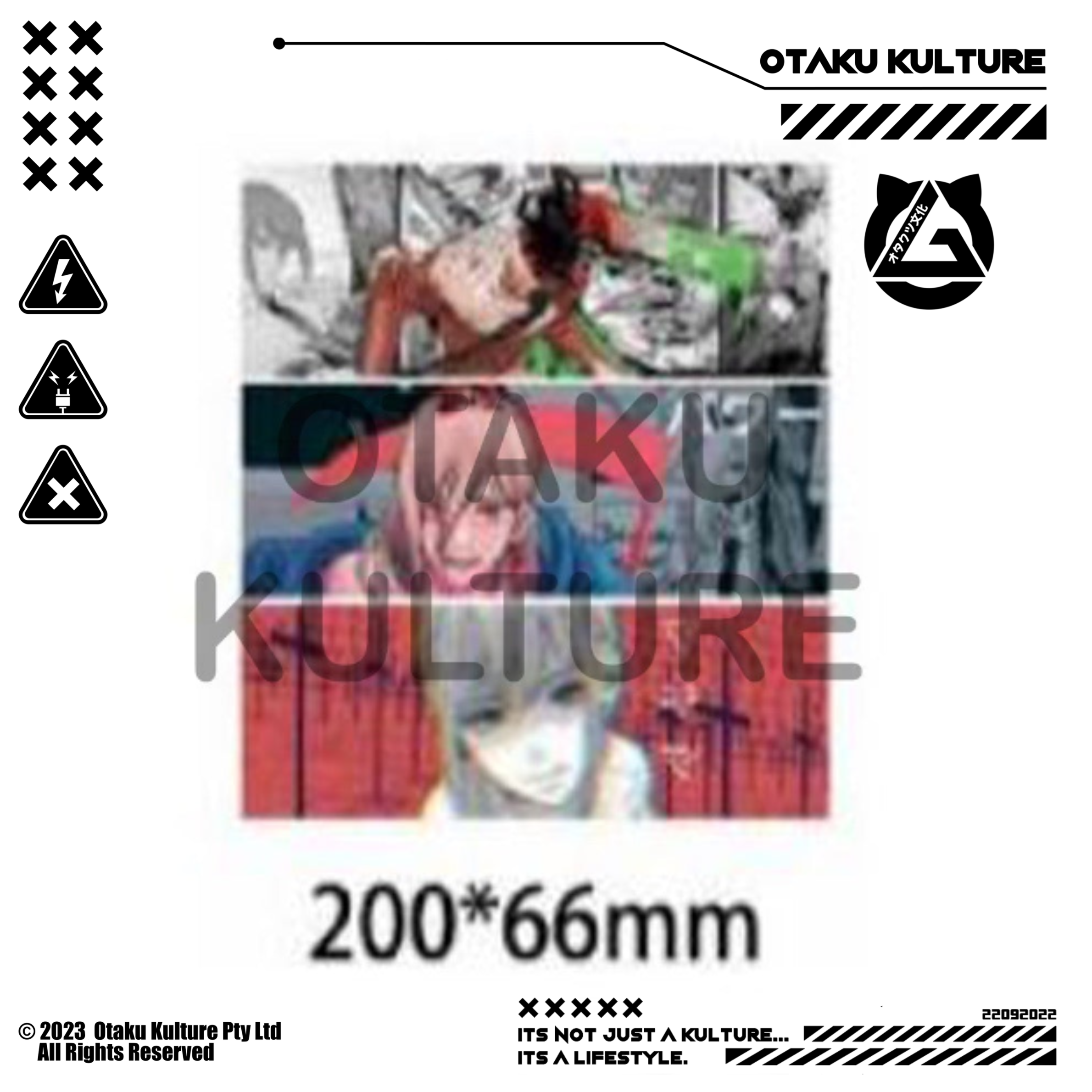 DENJI/POWER/MAKIMA SLAP 3D MOTION STICKER