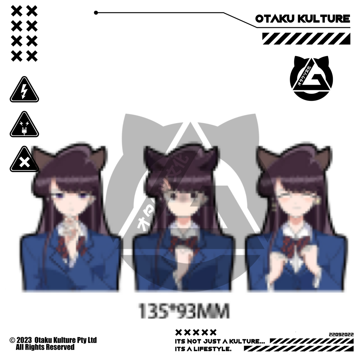 KOMI 3D MOTION STICKER