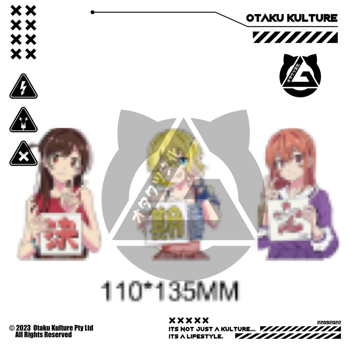CHIZURU/MAMI/SUMI 3D MOTION STICKER