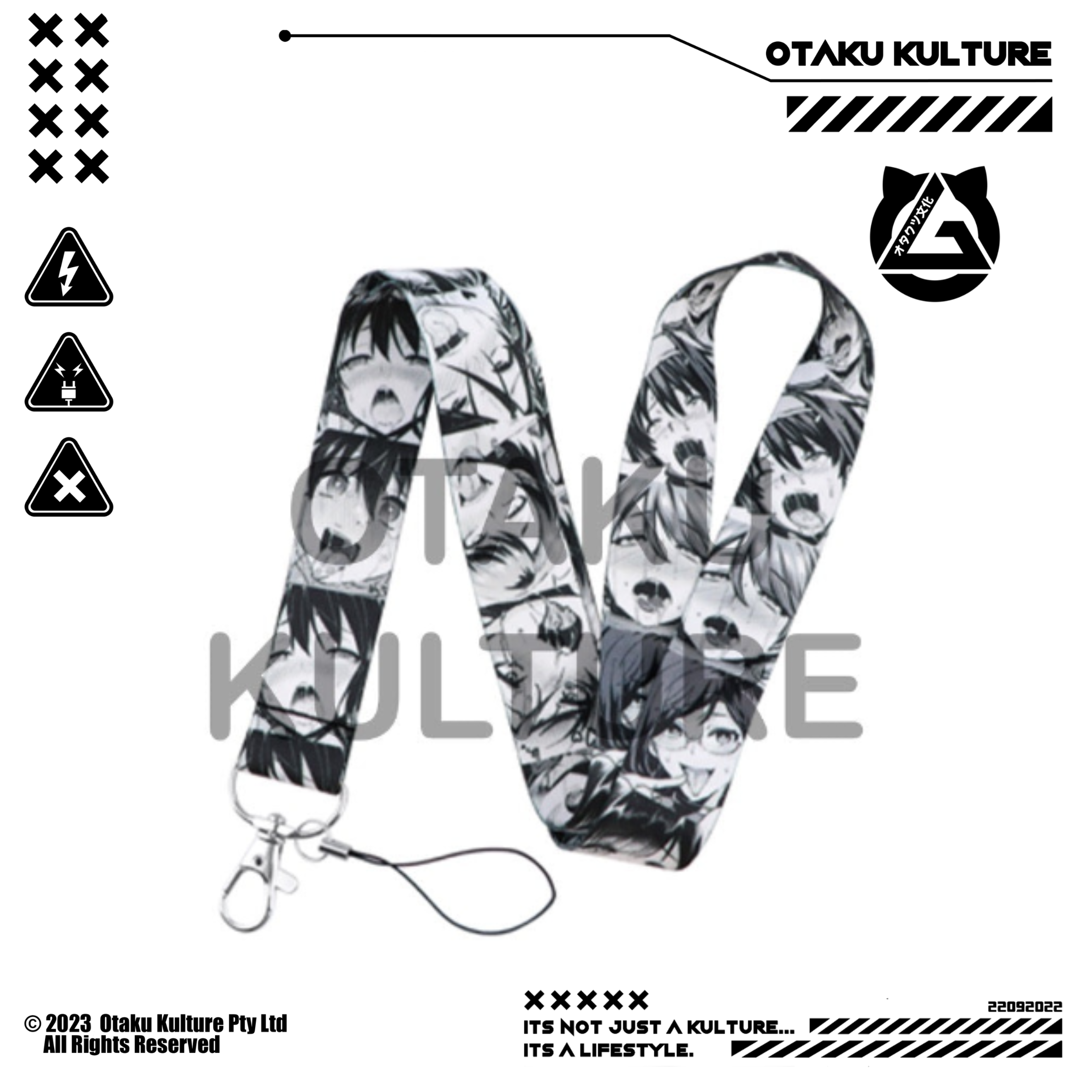 AHEGAO LANYARD (PANELS)