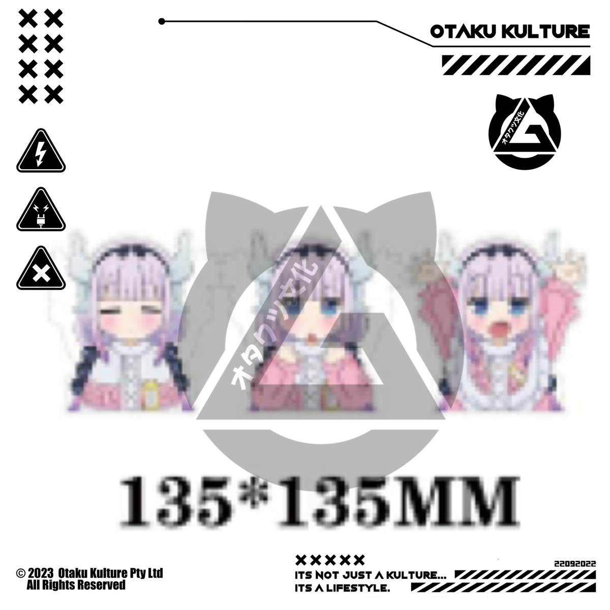 KANNA KAMUI 3D MOTION STICKER