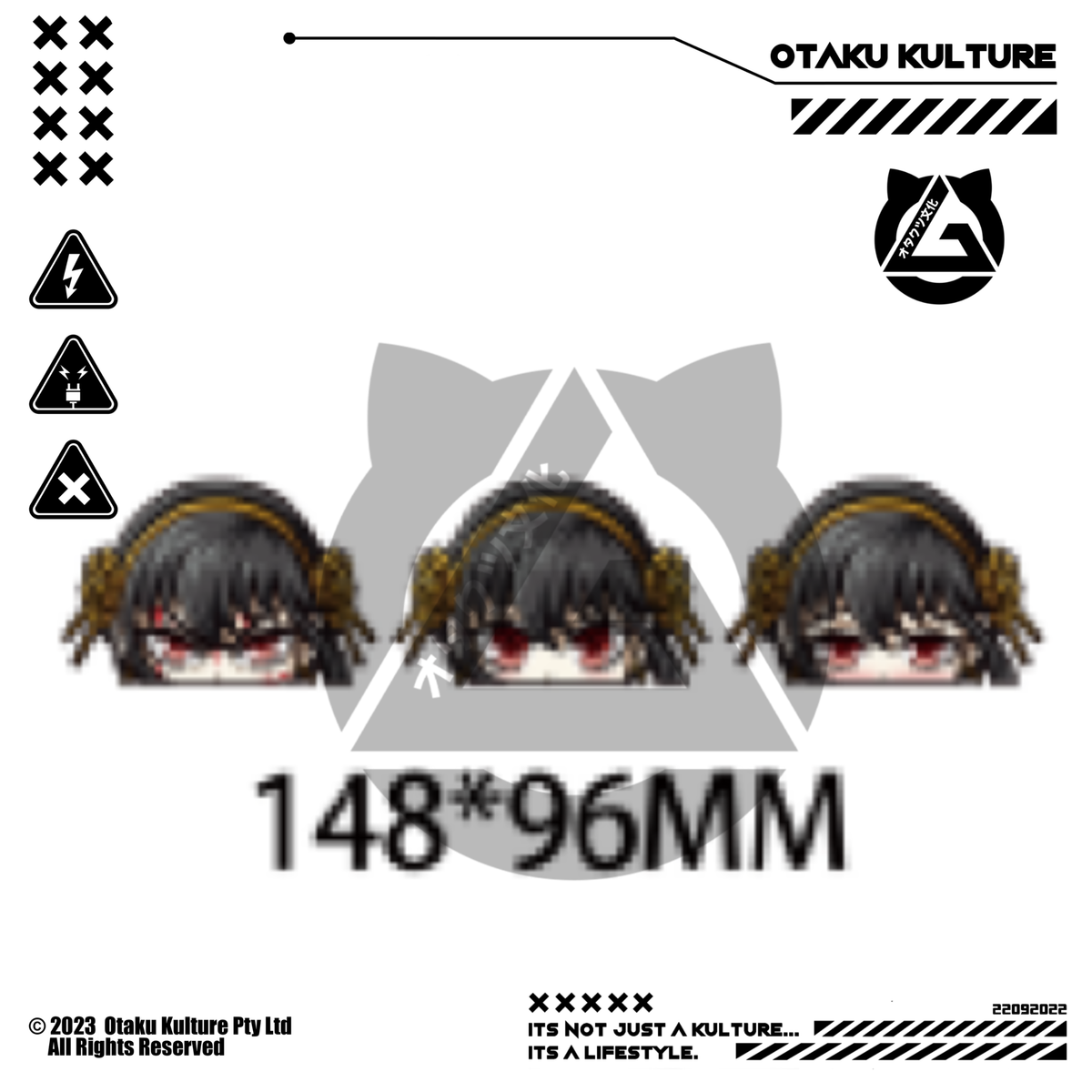 YOR CLOSE UP 3D MOTION STICKER