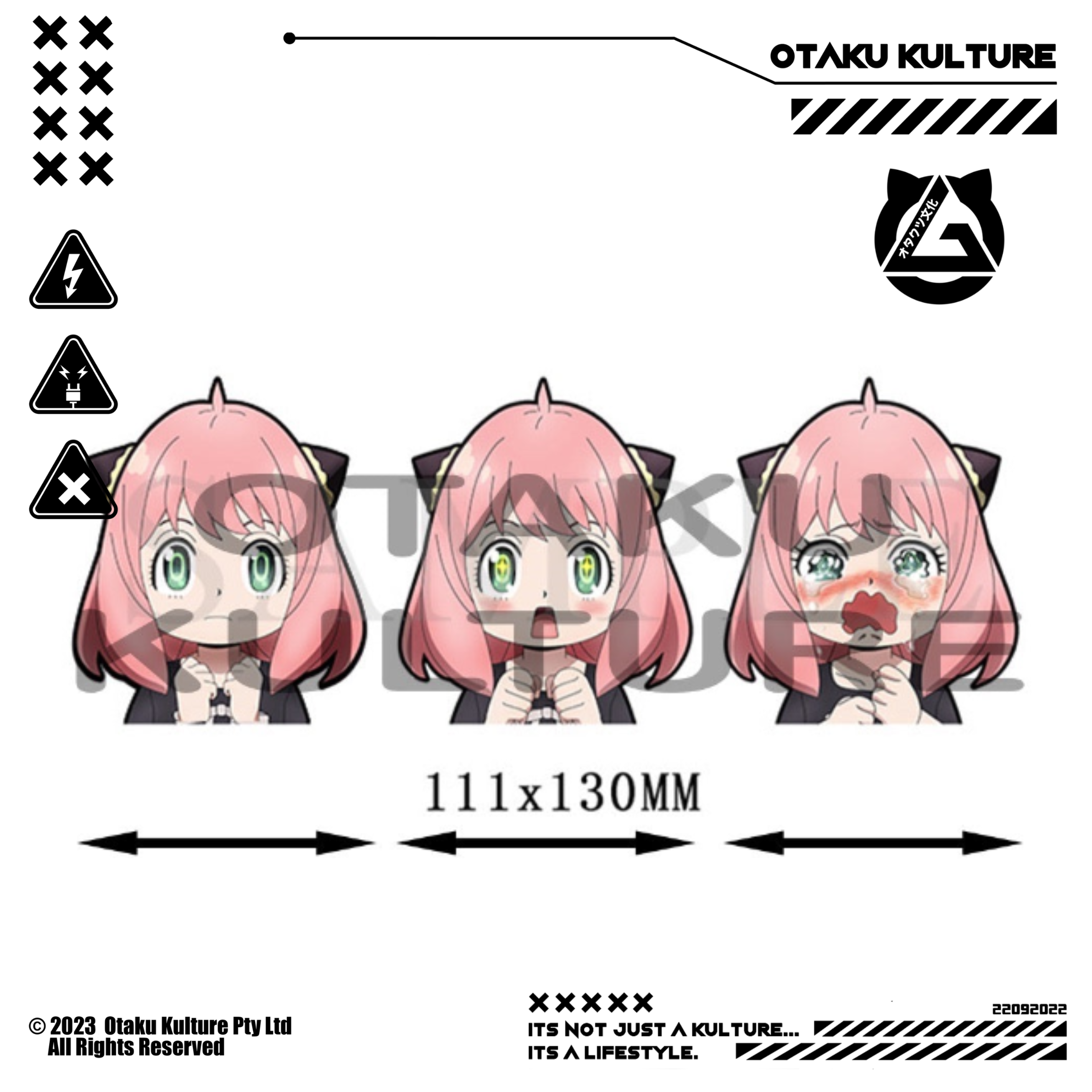 ANYA CRYING 3D MOTION STICKER