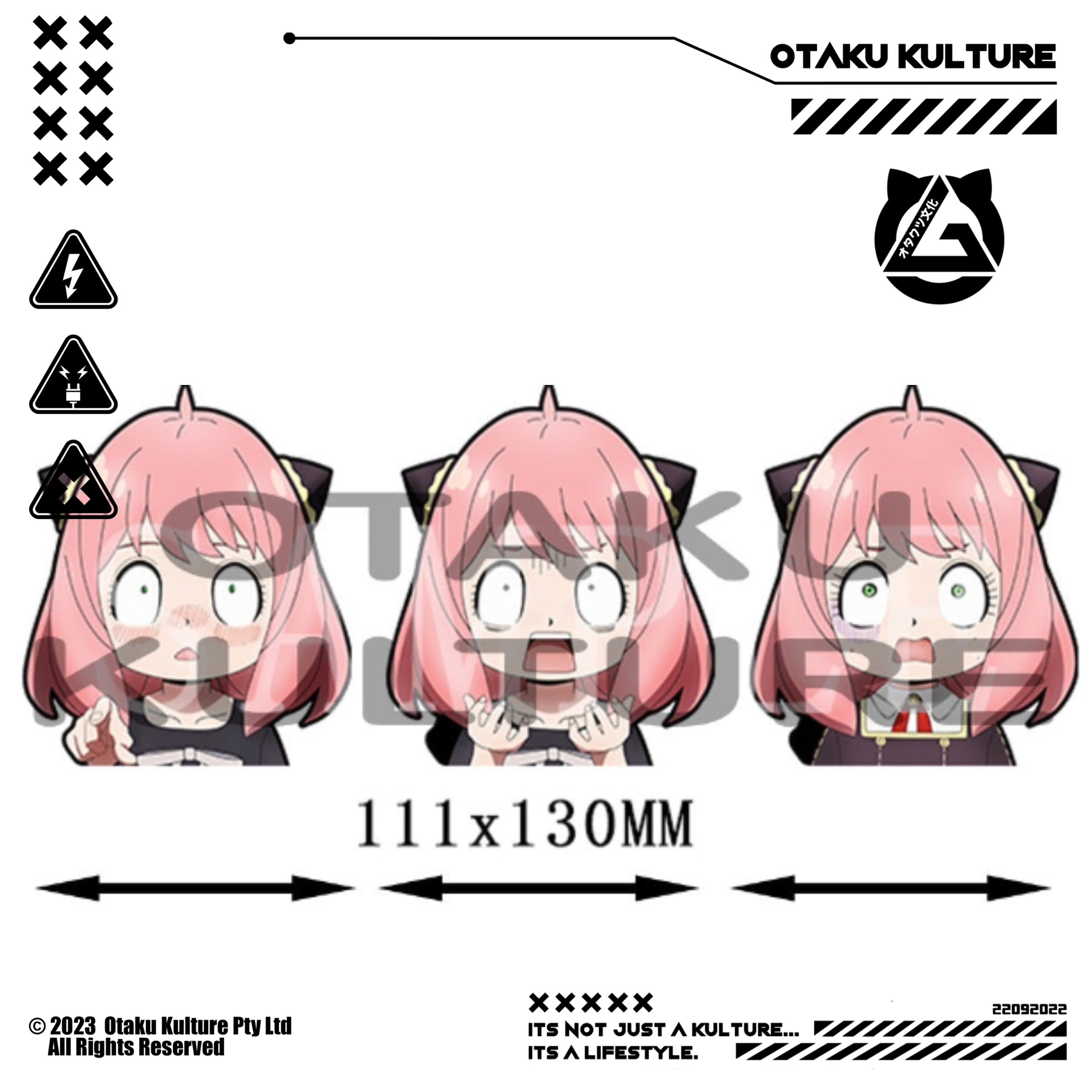 ANYA SHOCKED 3D MOTION STICKER