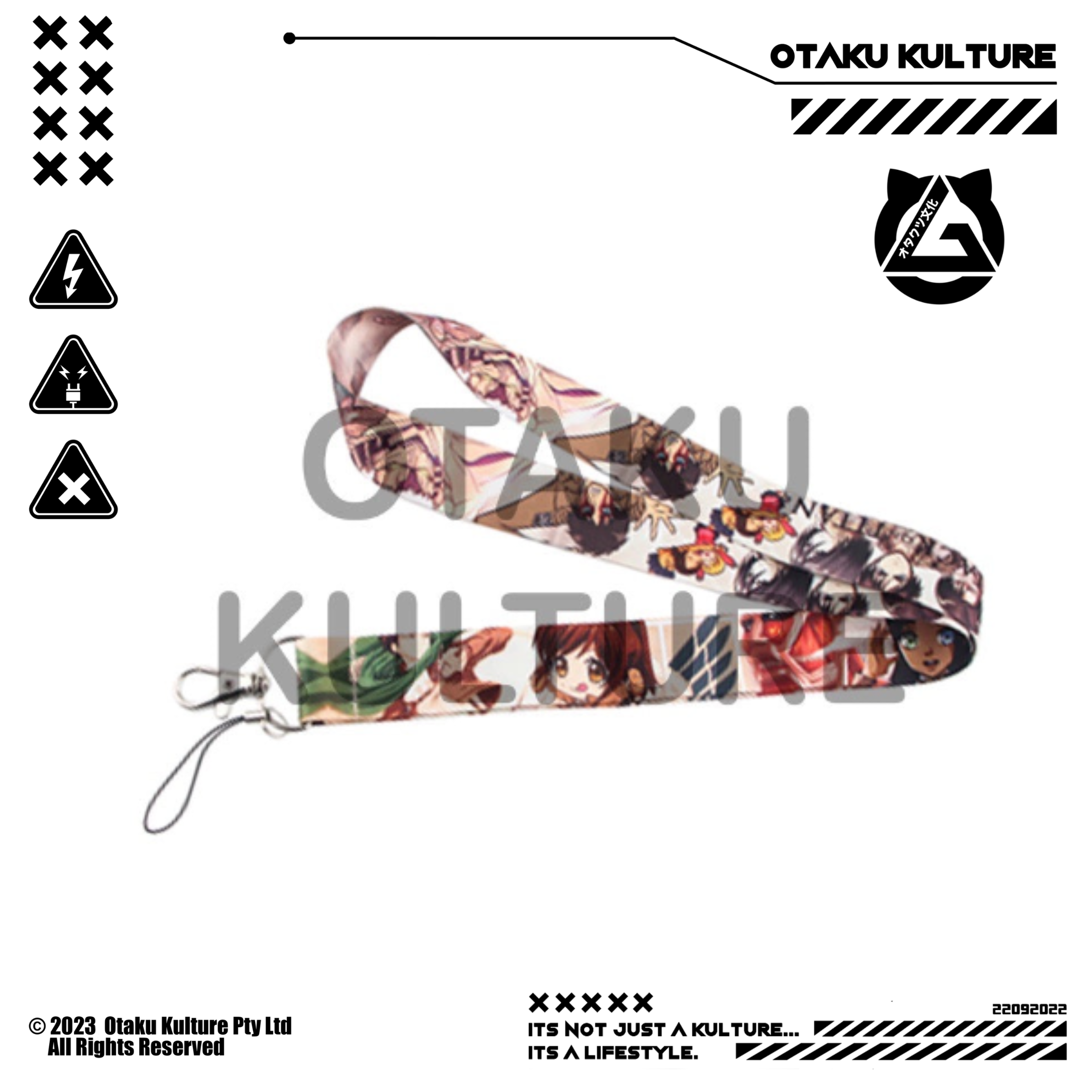 ATTACK ON TITAN LANYARD