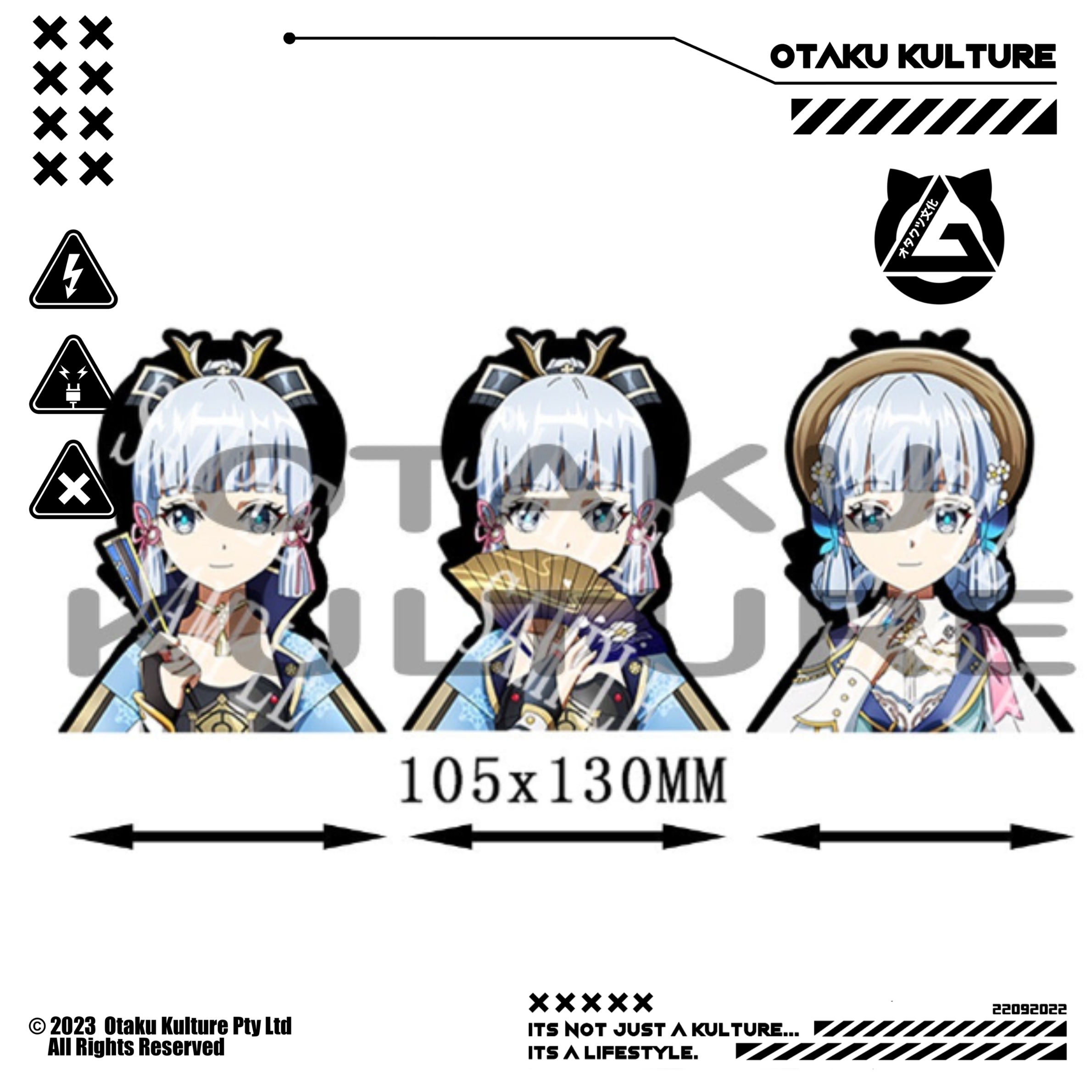 AYAKA 3D MOTION STICKER