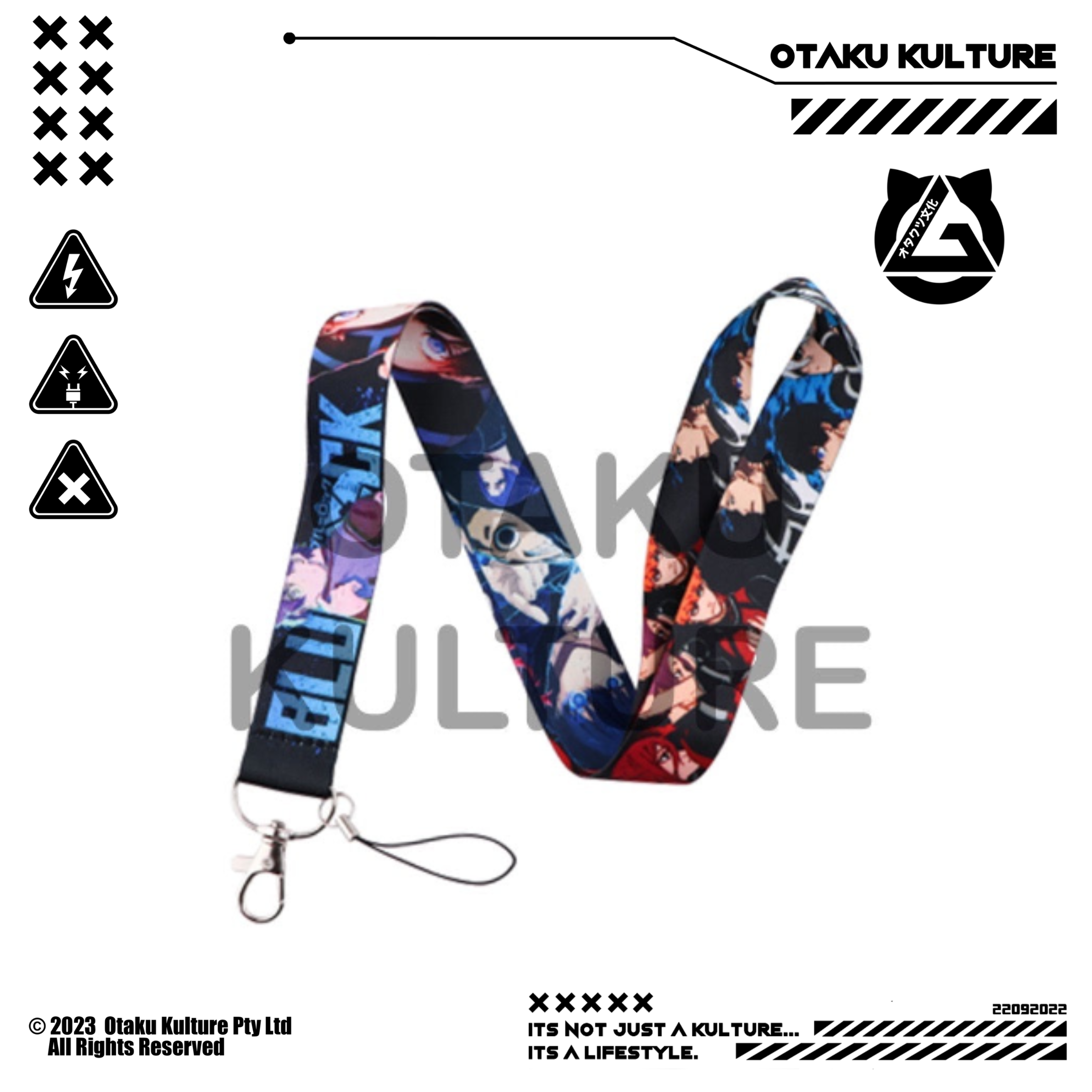 BLUE LOCK LANYARD
