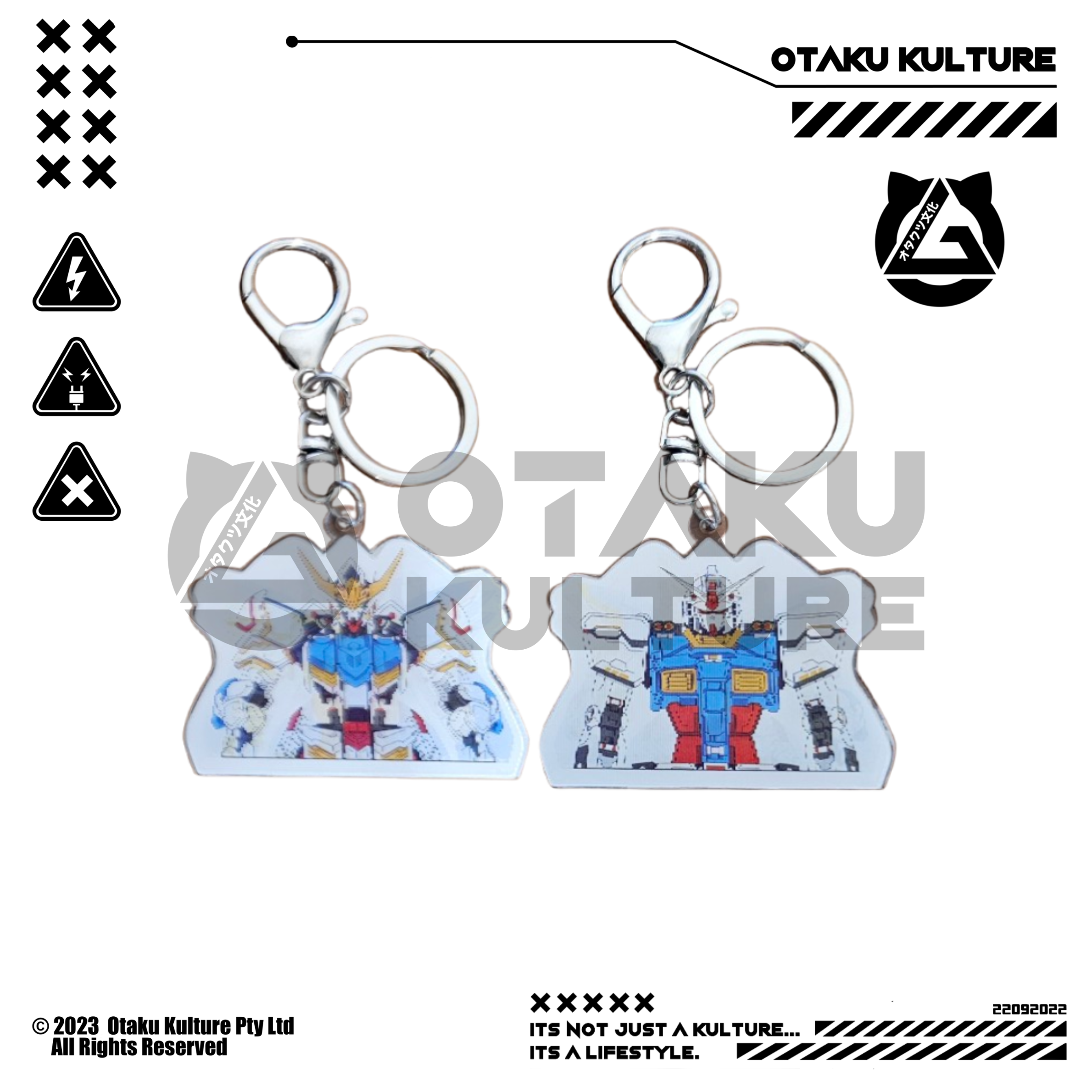 GUNDAM 3D MOTION KEYCHAIN
