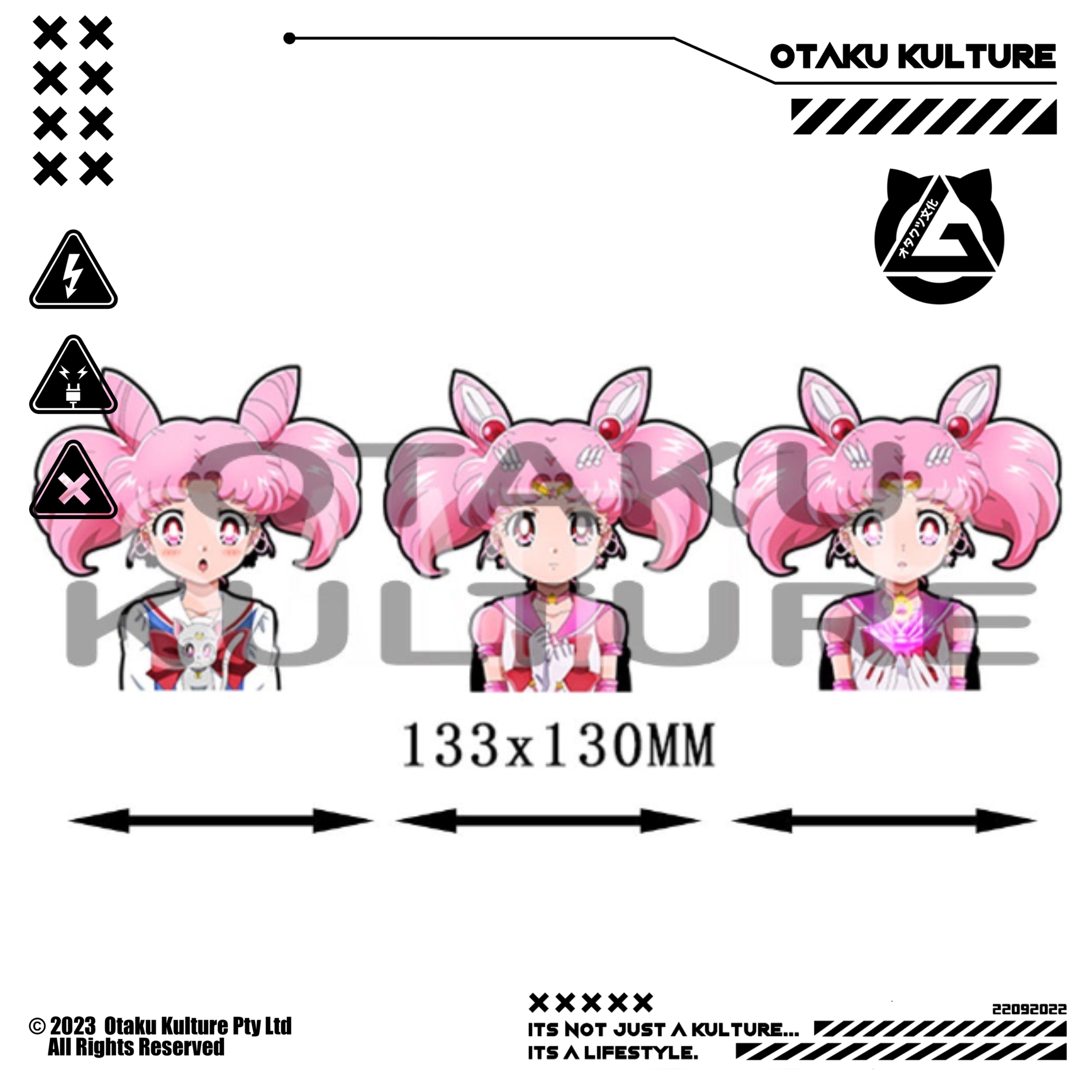 CHIBIUSA 3D MOTION STICKER