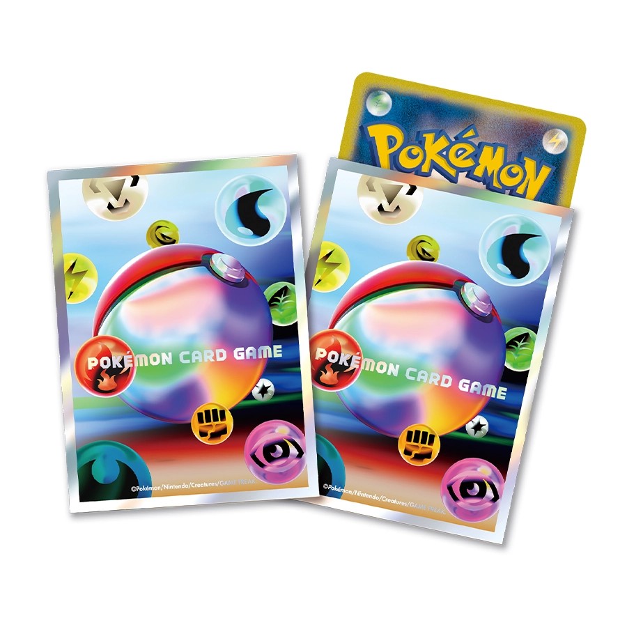 Deck sleeves from the Pokémon 30th Celebration Futuristic Box