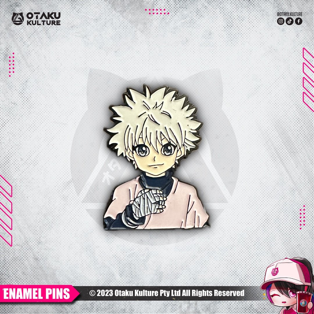 KILLUA ENAMEL PIN