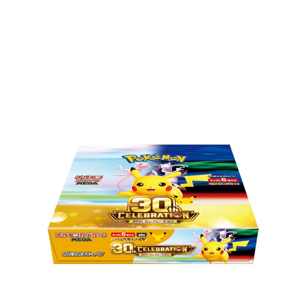 Japanese Pokémon 30th Celebration booster box (M6a), sealed