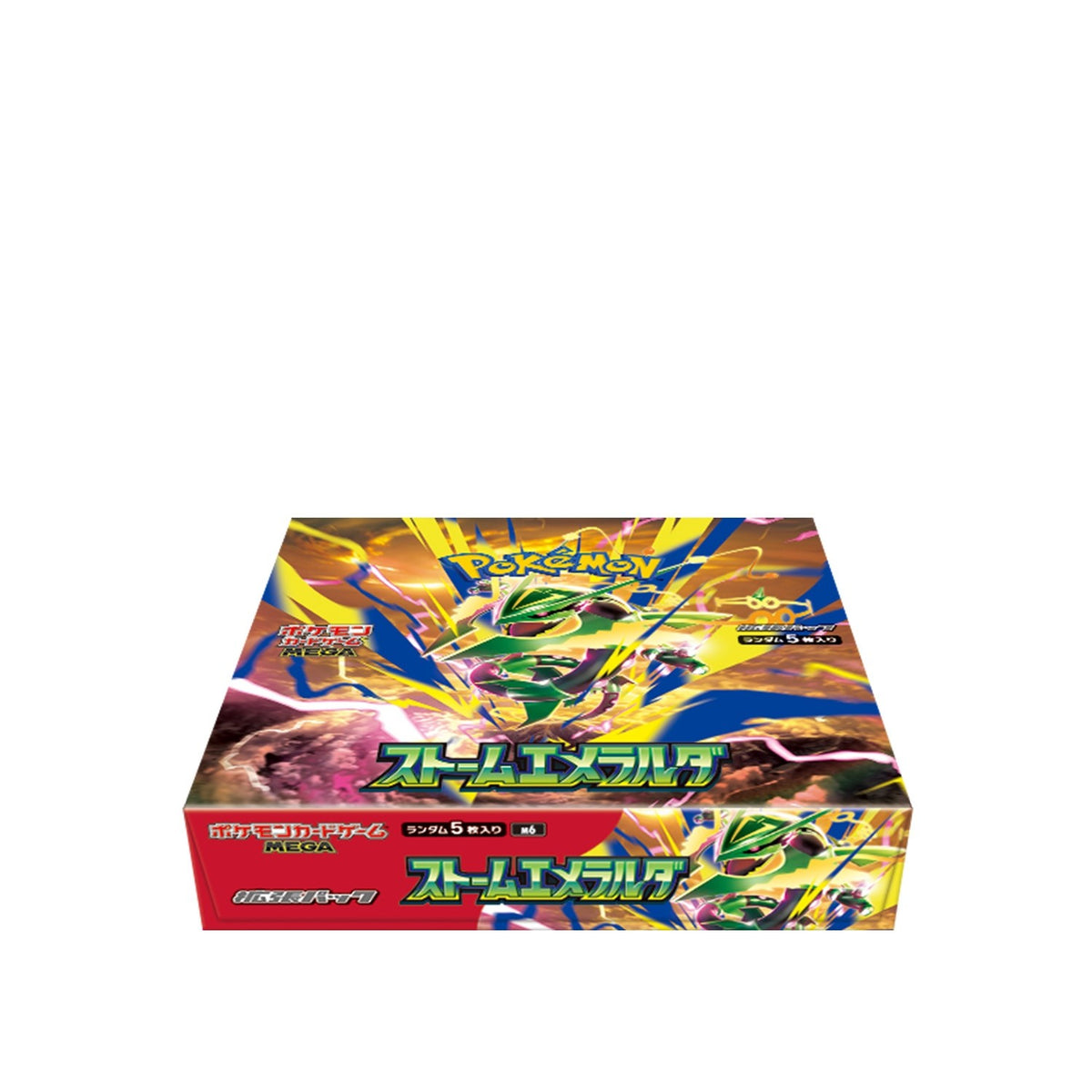 Japanese Pokémon Storm Emeralda booster box (M6), sealed