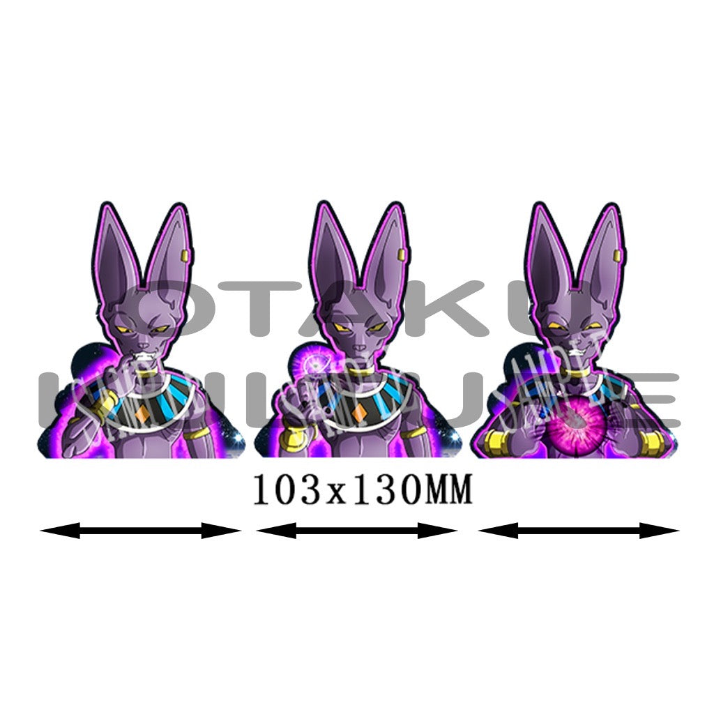 BEERUS 3D MOTION STICKER