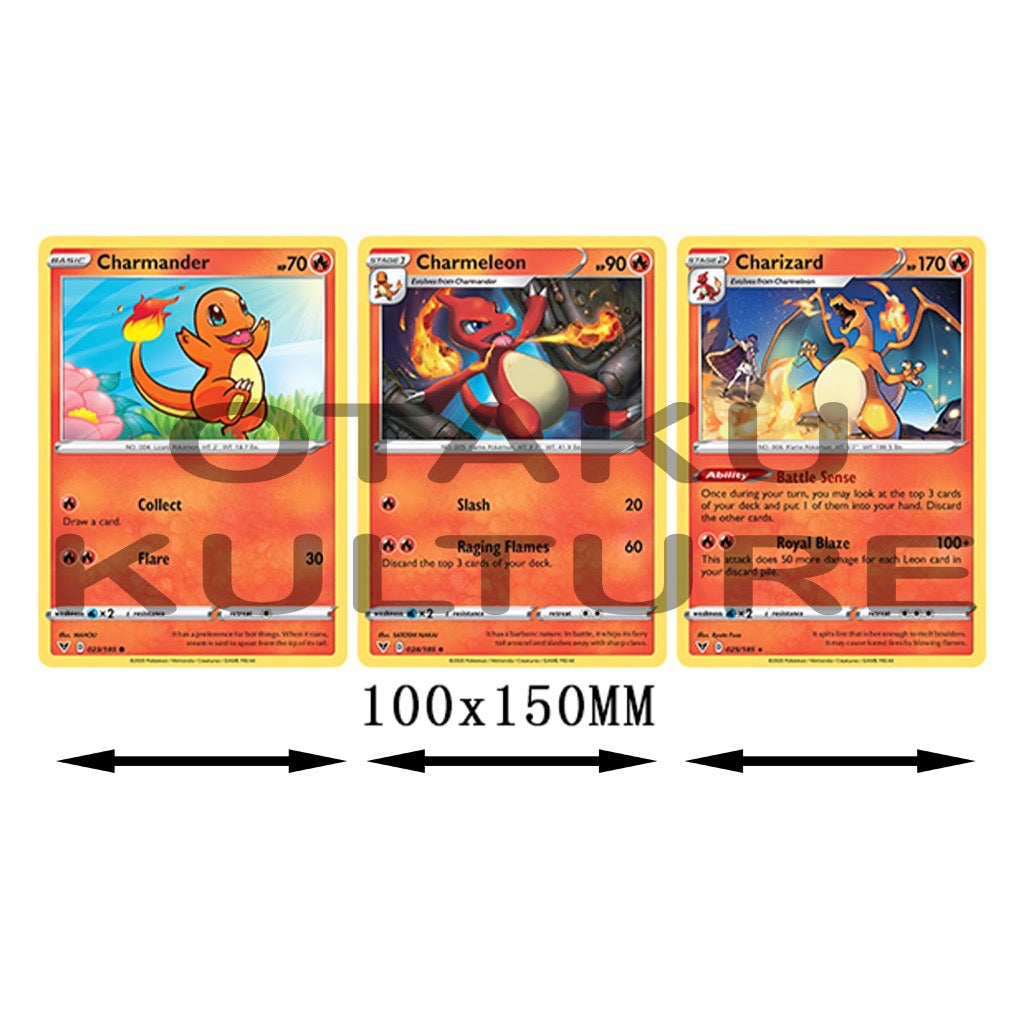 CHARMANDER EVOLUTIONS 3D MOTION STICKER