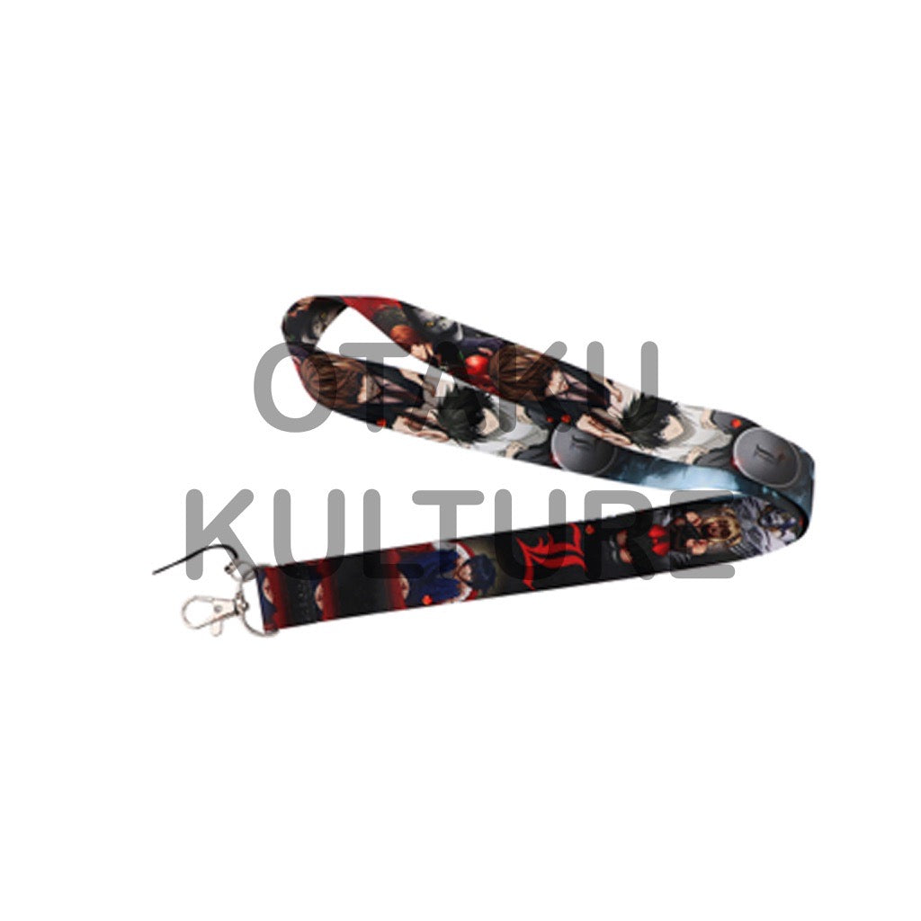 Death Note Landyard DEATH NOTE LANYARD – Otaku Kulture | All Things Anime