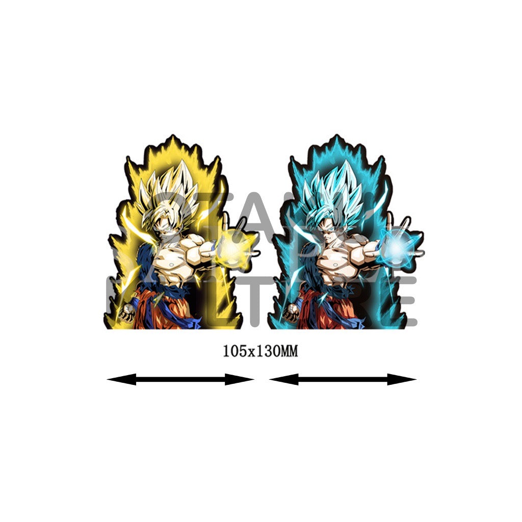 GOKU SUPER SAIYAN BLUE 3D MOTION STICKER