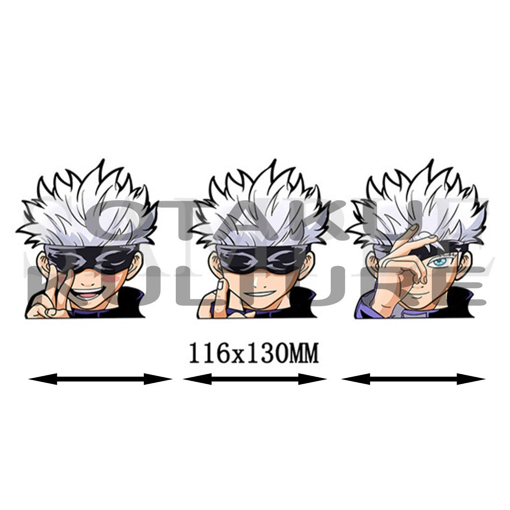GOJO PEACE SIGN 3D MOTION STICKER – Otaku Kulture | All Things Anime