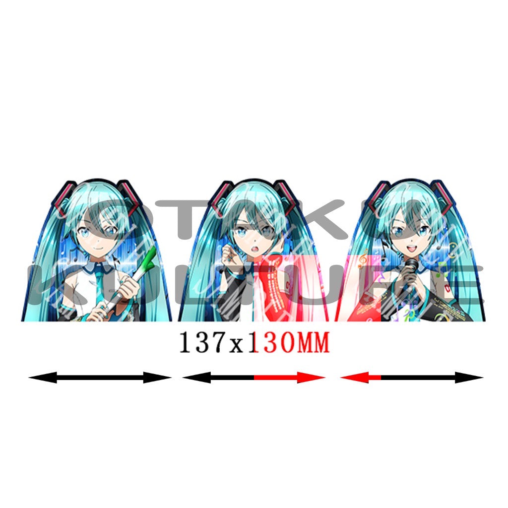 HATSUNE MIKU SINGING 3D MOTION STICKER