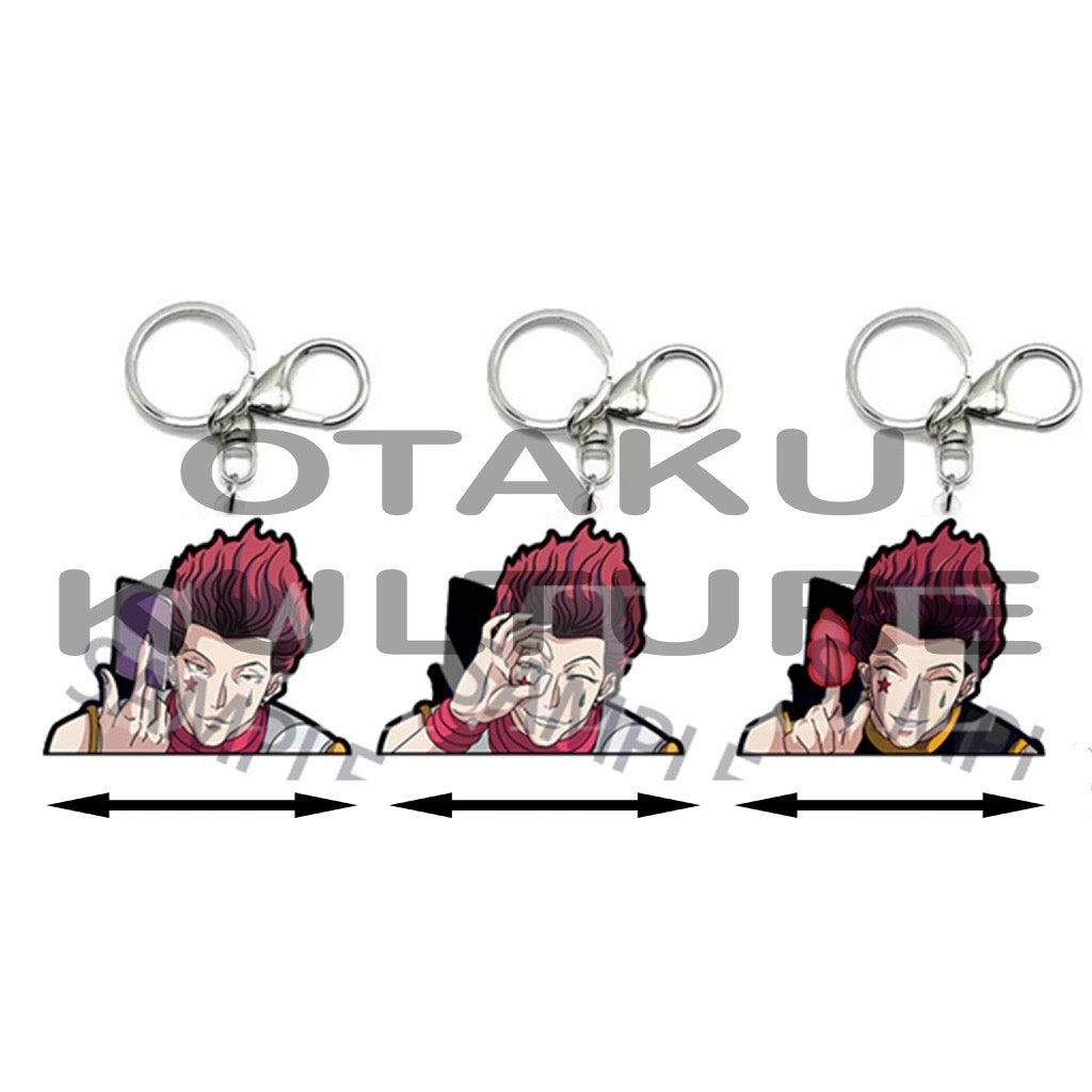 HISOKA CARD 3D MOTION KEYCHAIN