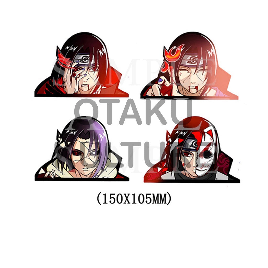 ITACHI TEARING UP 3D MOTION STICKER