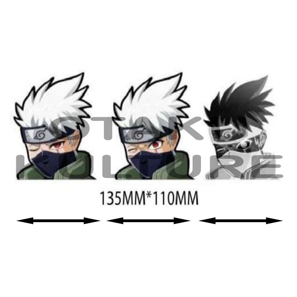 KAKASHI SILVER 3D MOTION STICKER