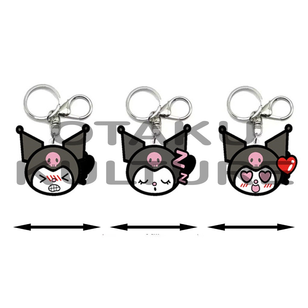 KUROMI 3D MOTION KEYCHAIN