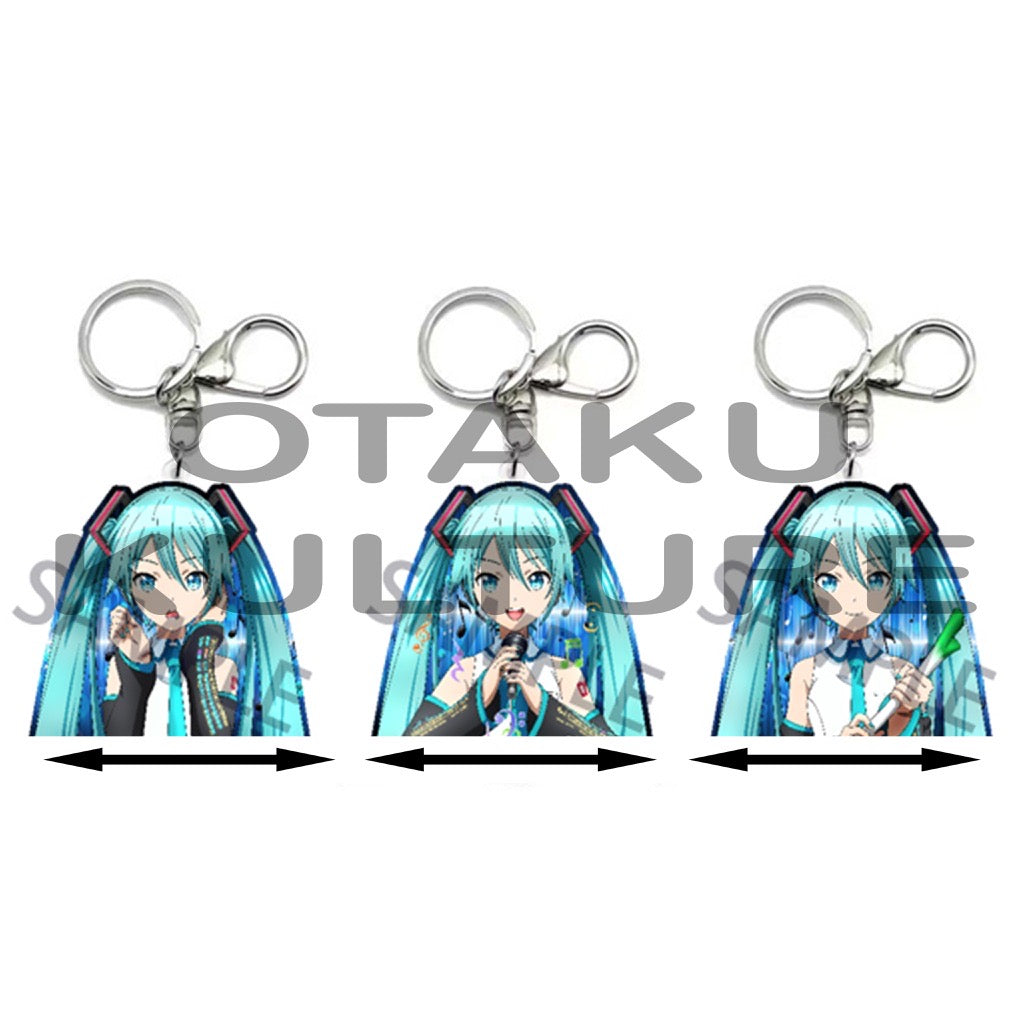 MIKU 3D MOTION KEYCHAIN