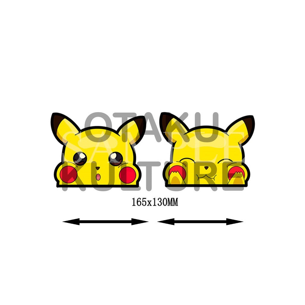 Pikachu Color Cheeks PIKACHU CHEEKS 3D MOTION STICKER – Otaku Kulture | All Things Anime