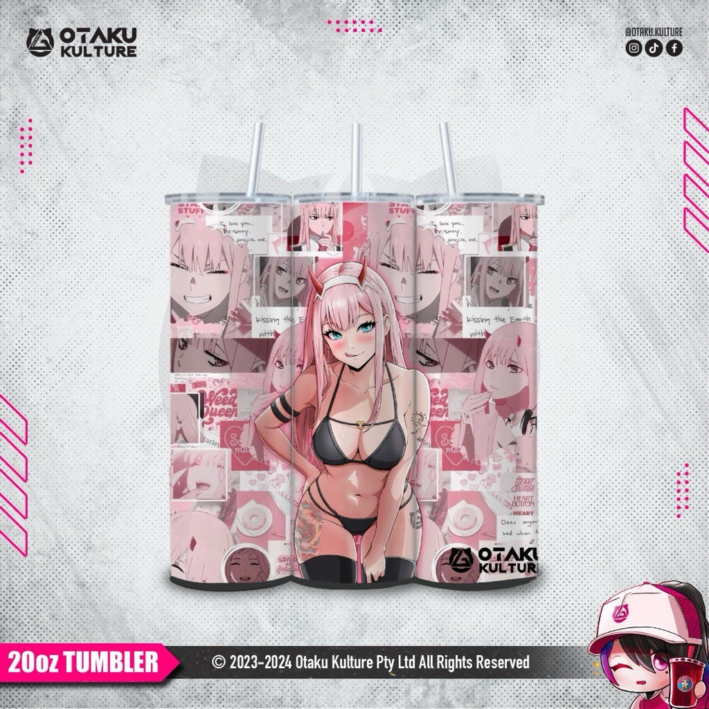 PINK ZERO TWO TUMBLER