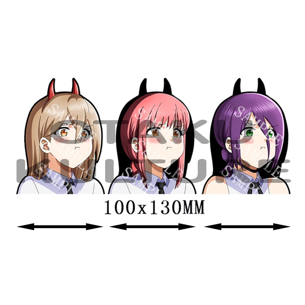 POWER/MAKIMA/REZE POUT 3D MOTION STICKER
