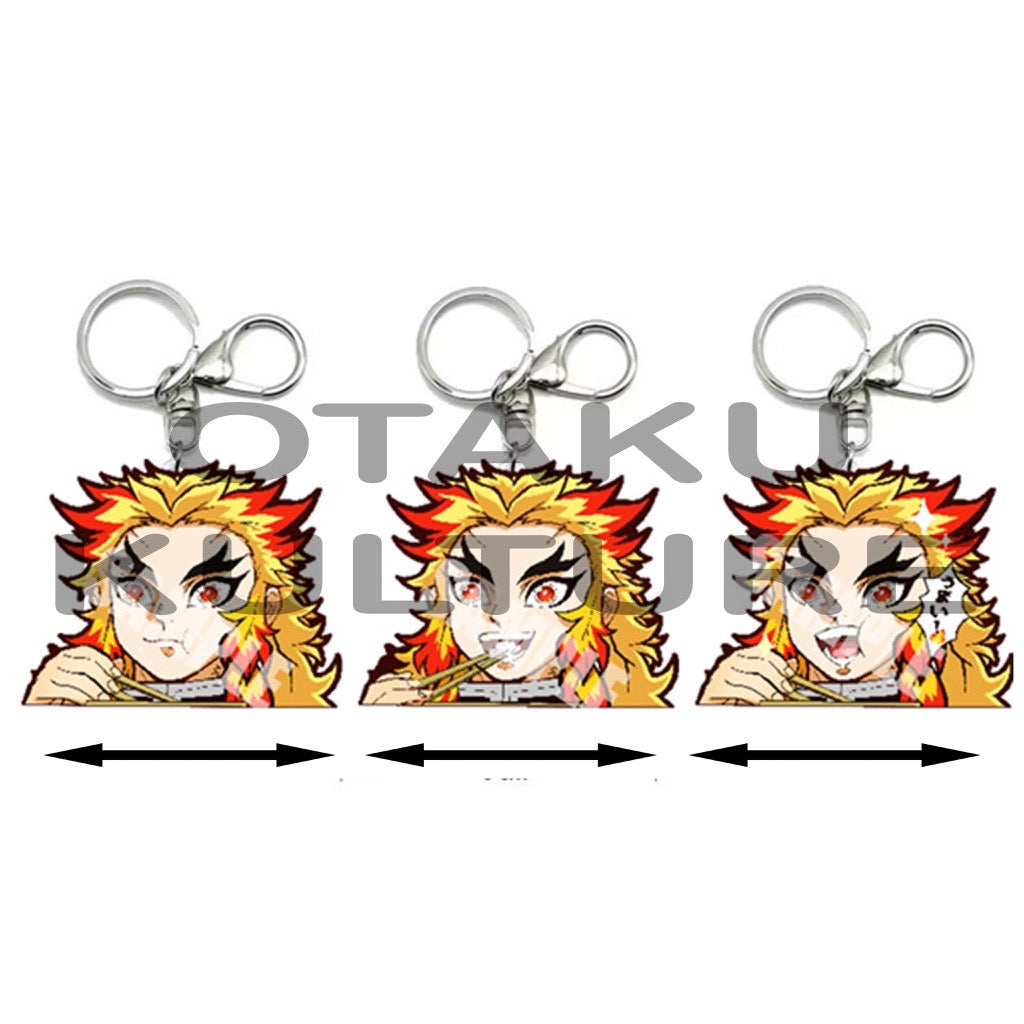 RENGOKU 3D MOTION KEYCHAIN