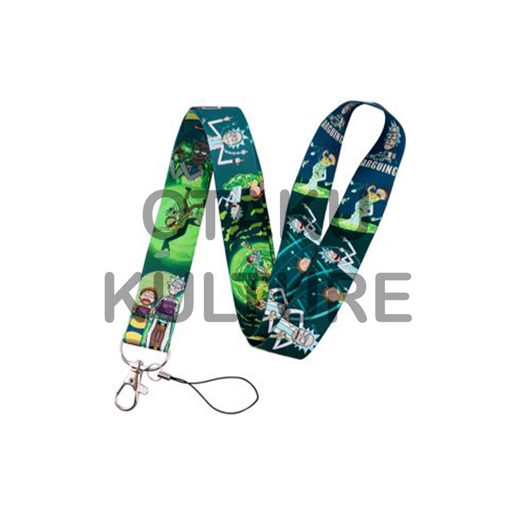 RICK AND MORTY LANYARD
