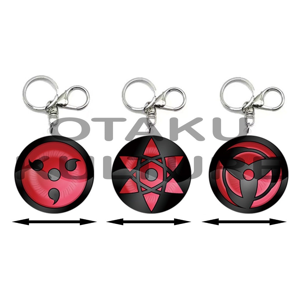 SHARINGAN 3D MOTION KEYCHAIN