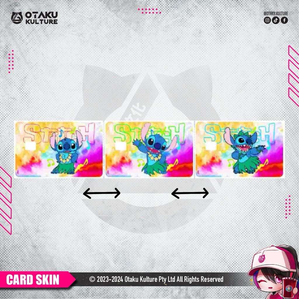 STITCH 3D MOTION CARD SKIN