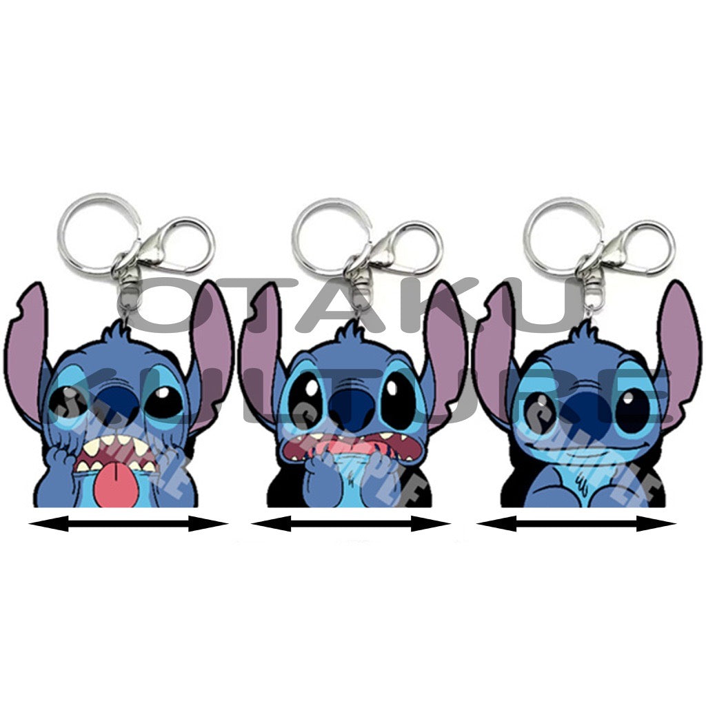 STITCH 3D MOTION KEYCHAIN